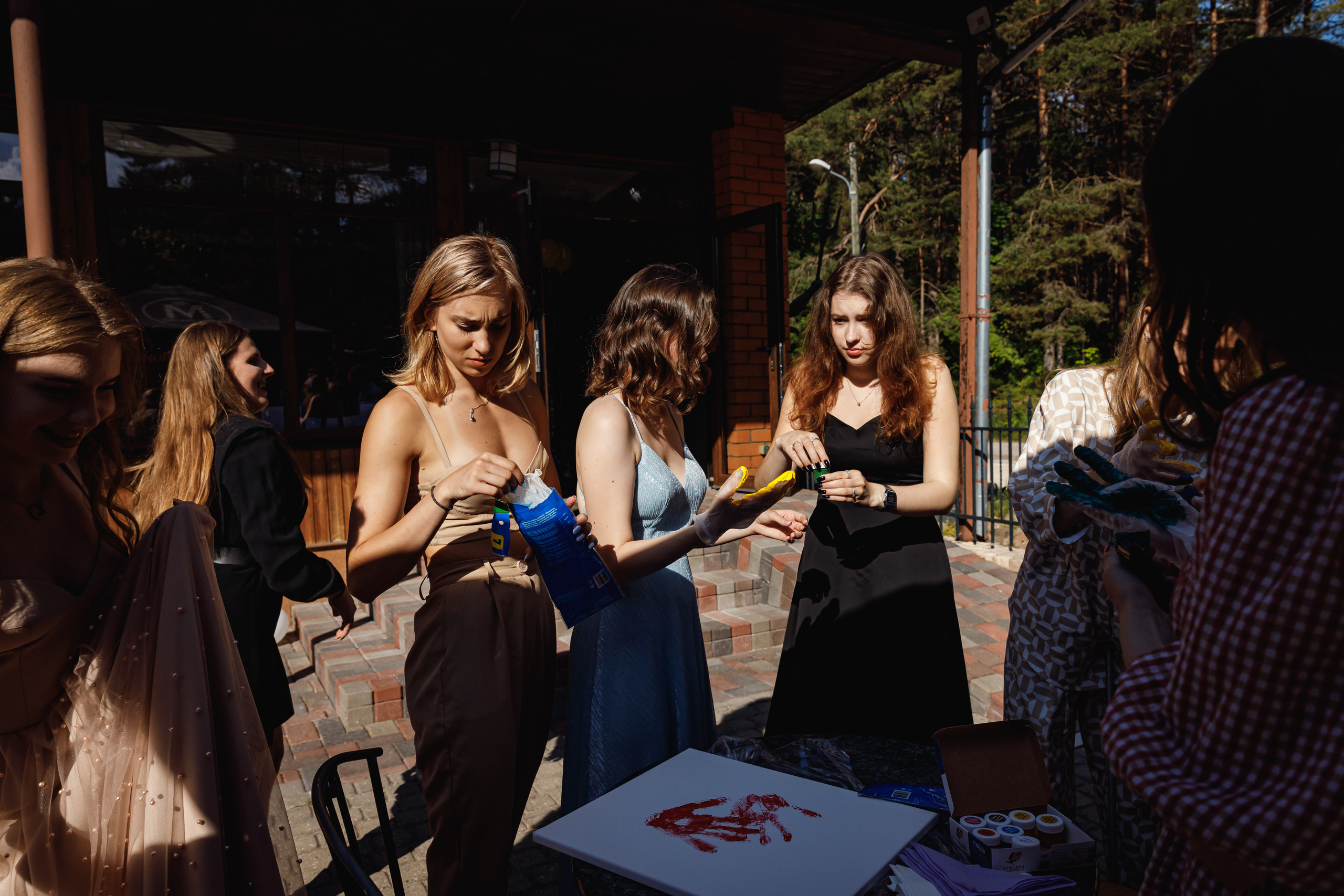 School graduation. Photographer Eduard Nesterov