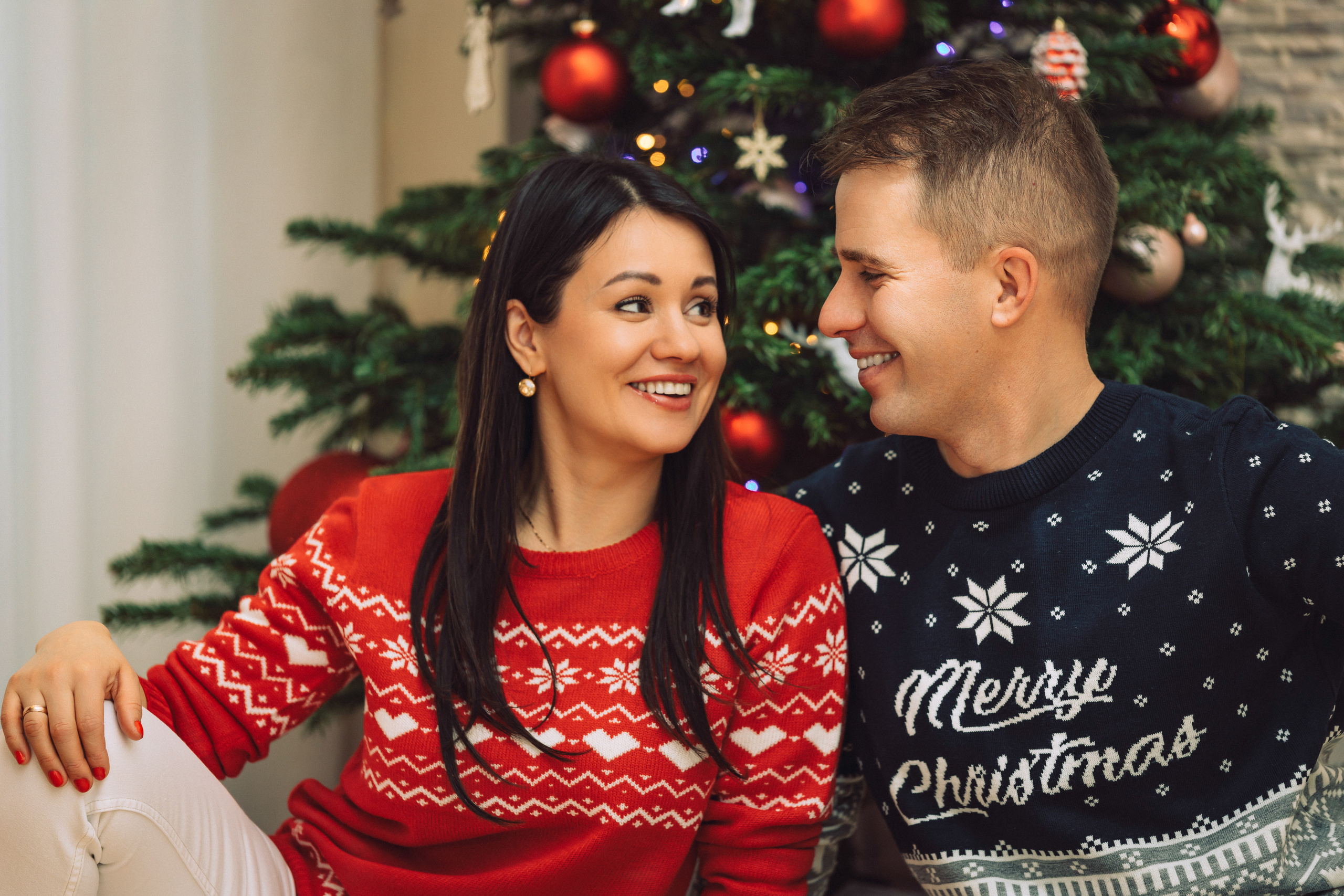 Christmas family. Photographer Eduard Nesterov | Фотограф — Эдуард Нестеров