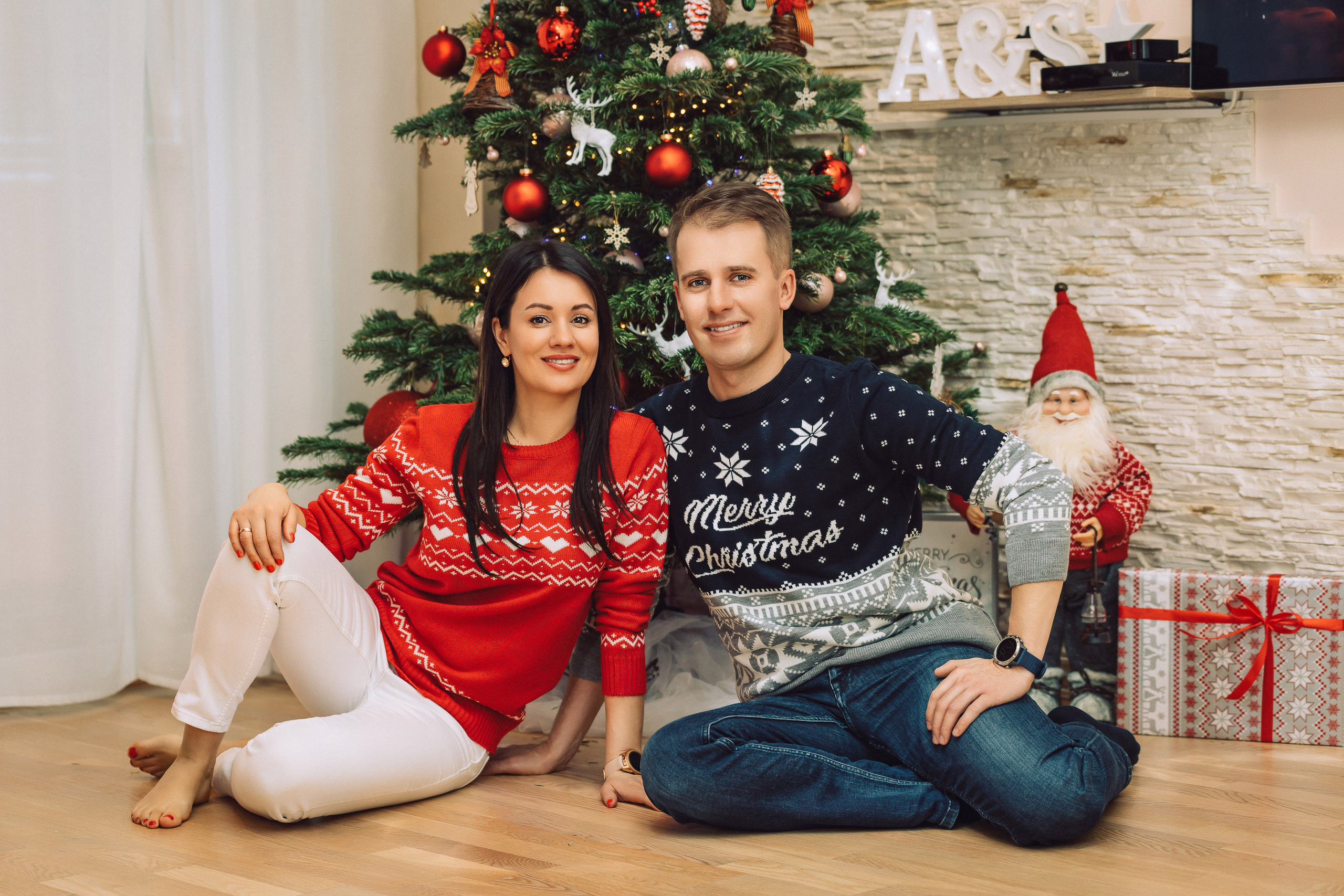 Christmas family. Photographer Eduard Nesterov | Фотограф — Эдуард Нестеров