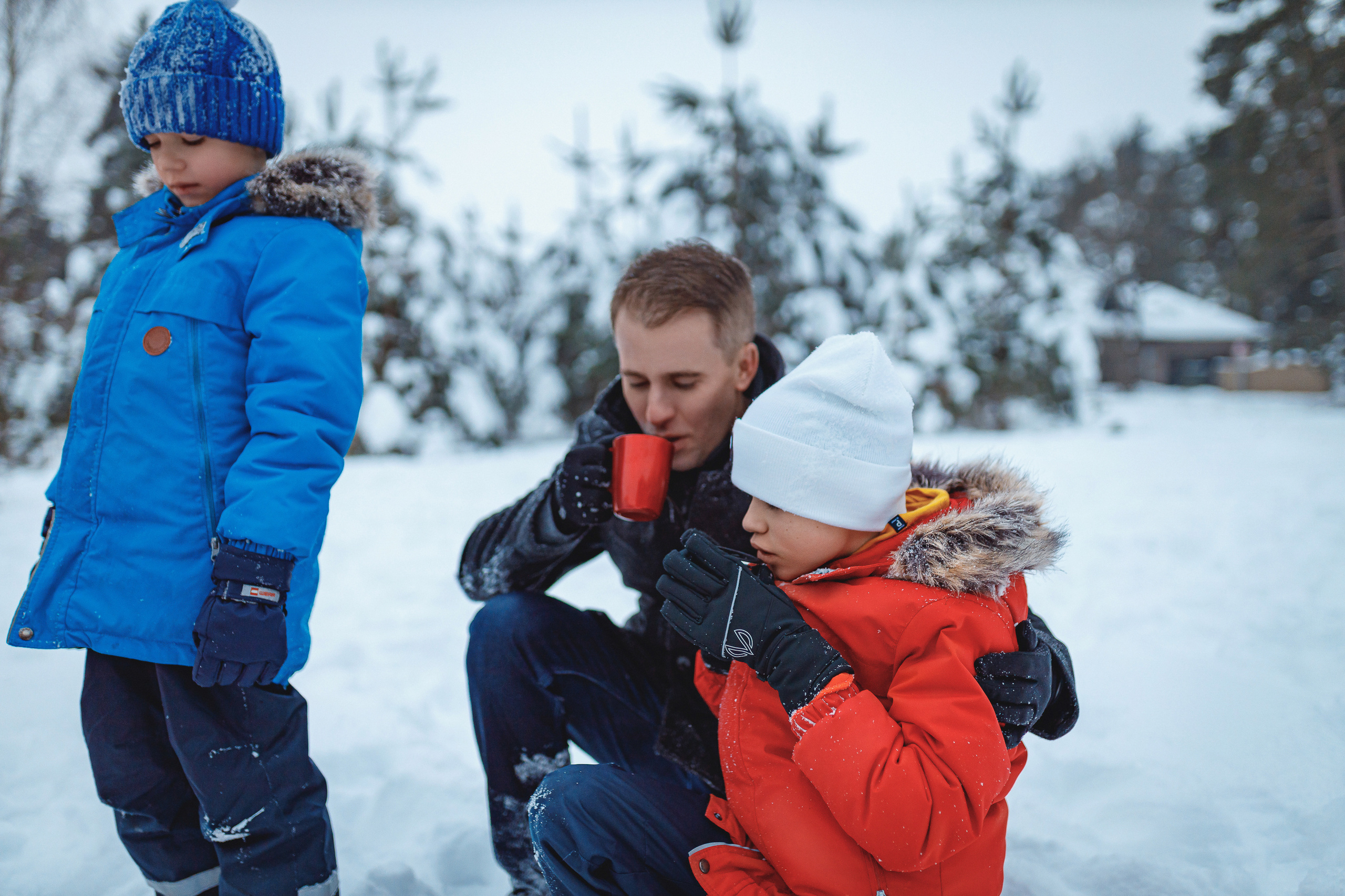 Christmas family. Photographer Eduard Nesterov | Фотограф — Эдуард Нестеров