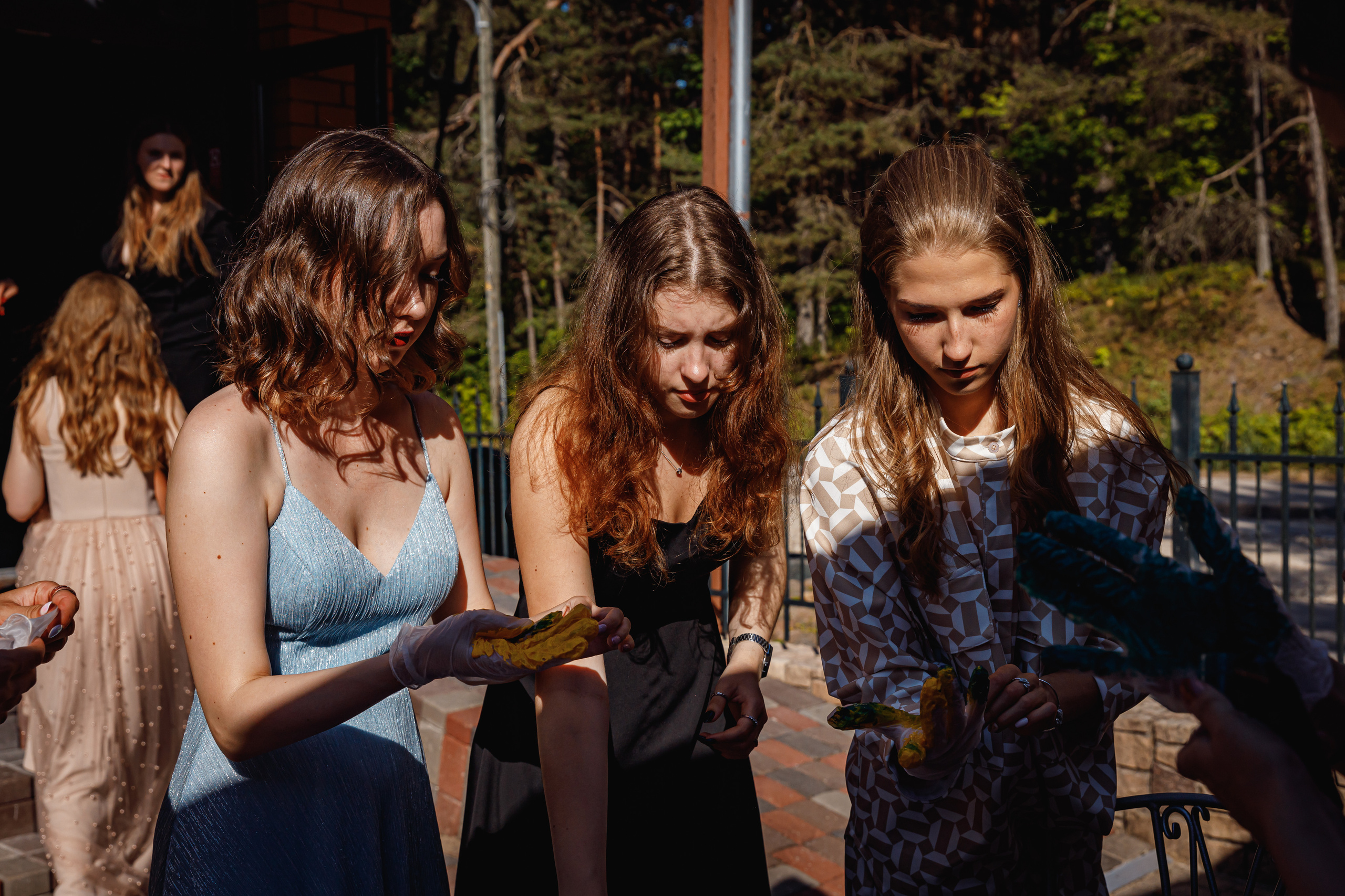 School graduation. Photographer Eduard Nesterov