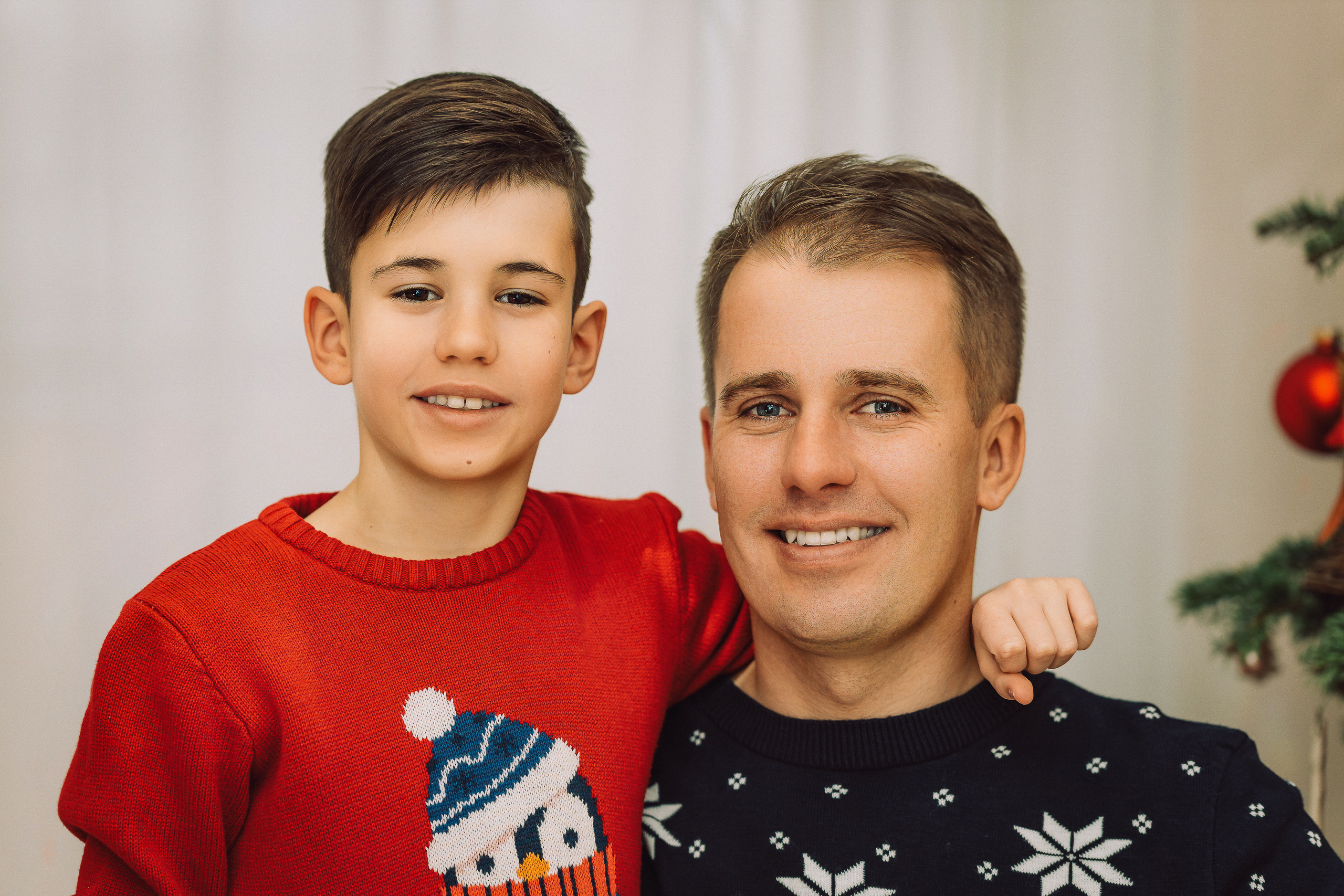 Christmas family. Photographer Eduard Nesterov | Фотограф — Эдуард Нестеров