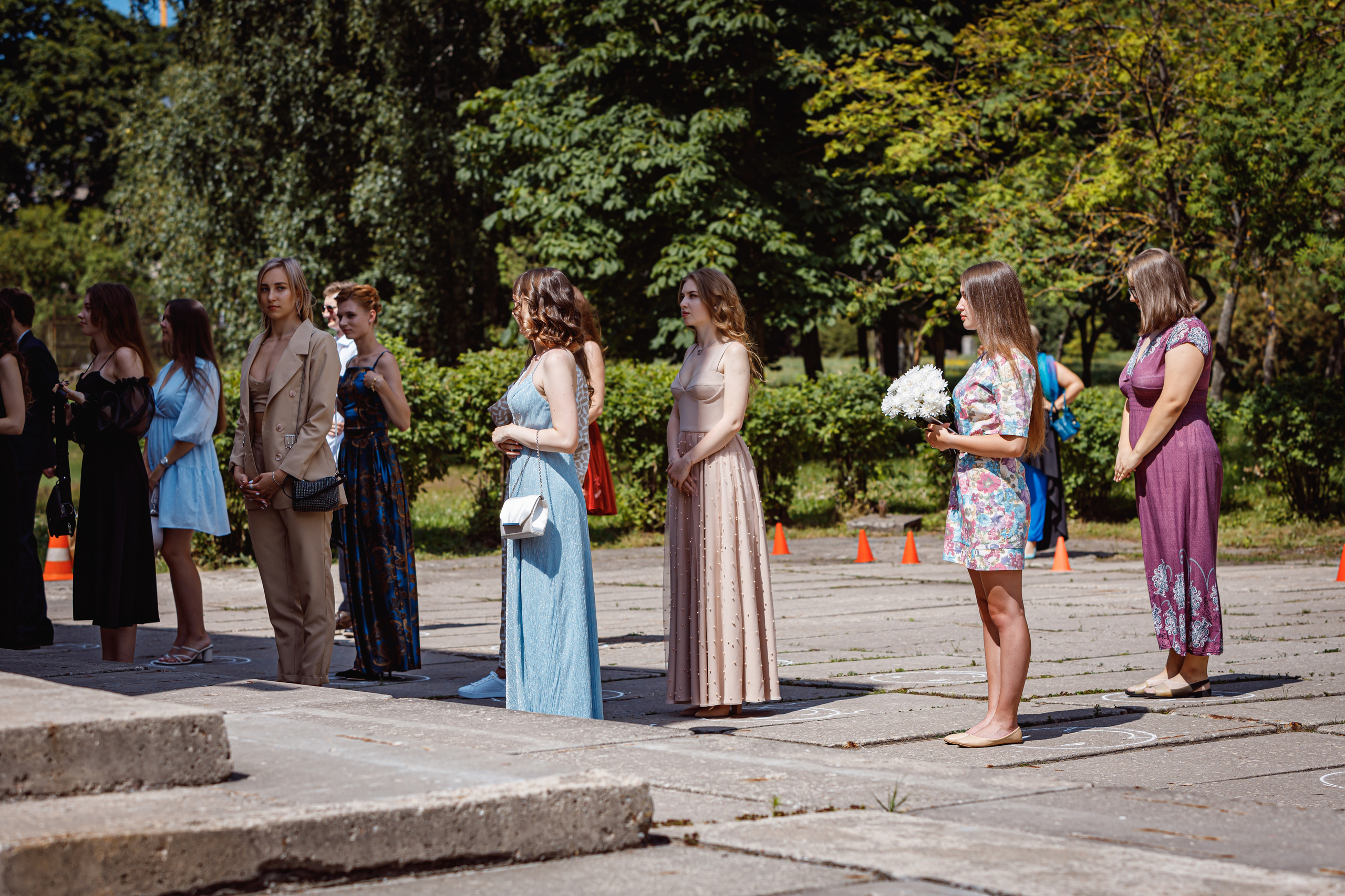 School graduation. Photographer Eduard Nesterov