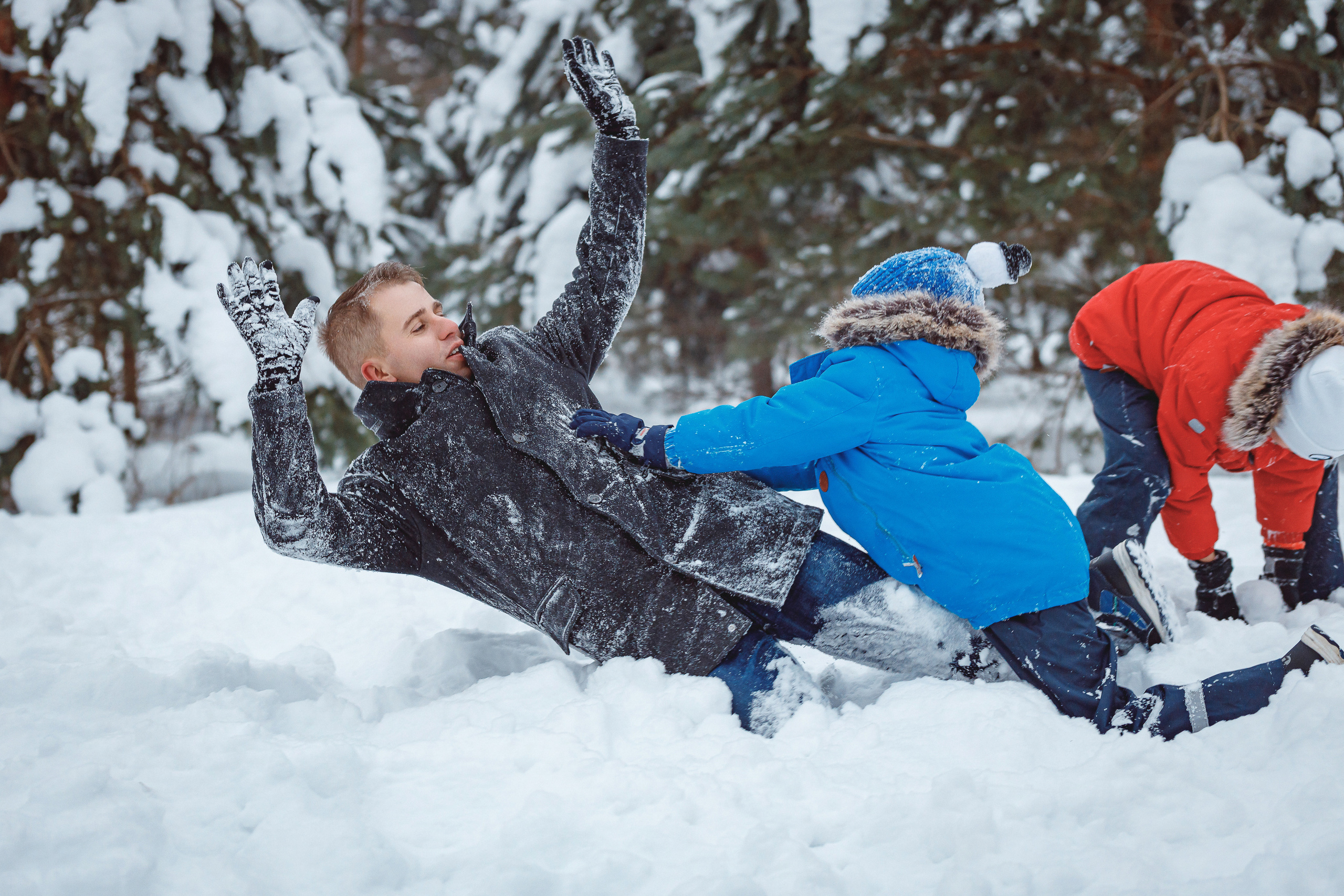 Christmas family. Photographer Eduard Nesterov | Фотограф — Эдуард Нестеров