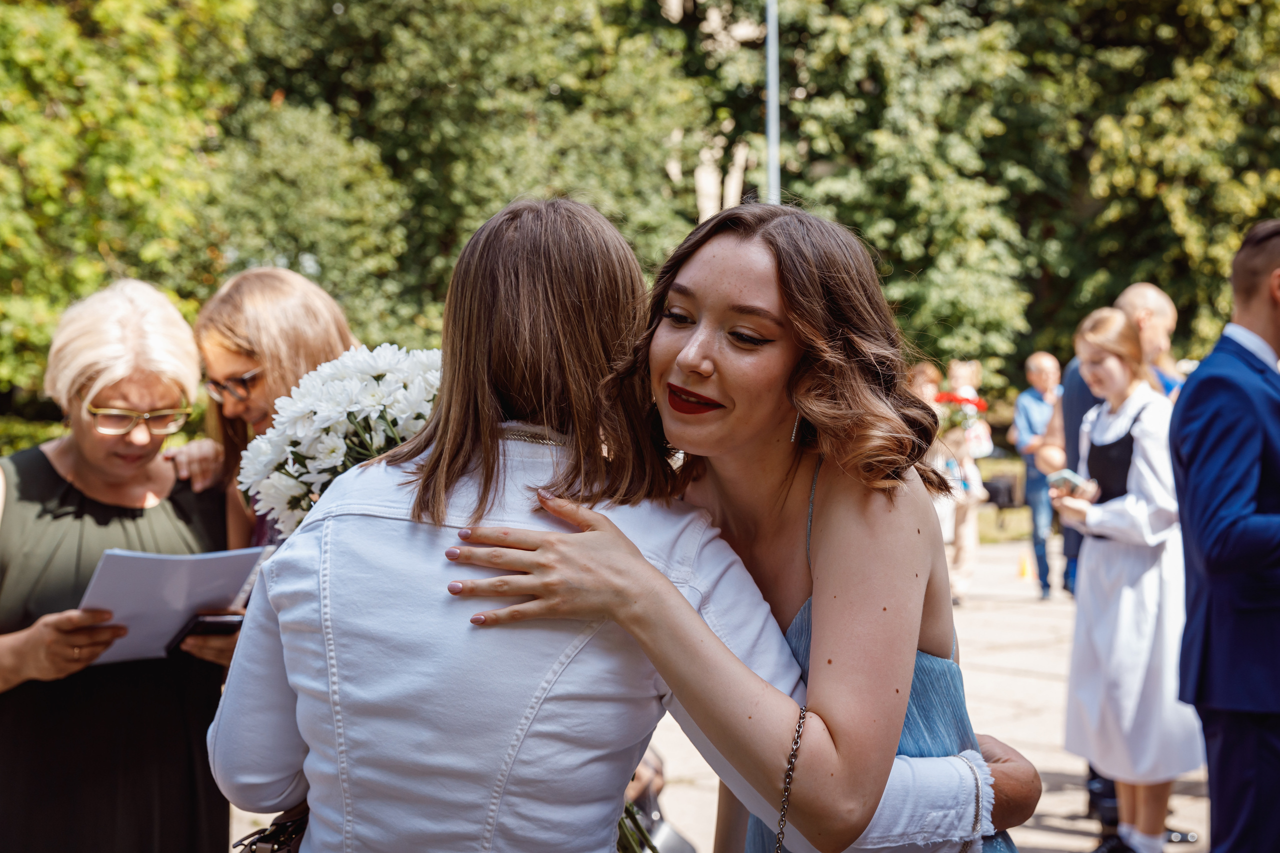 School graduation. Photographer Eduard Nesterov