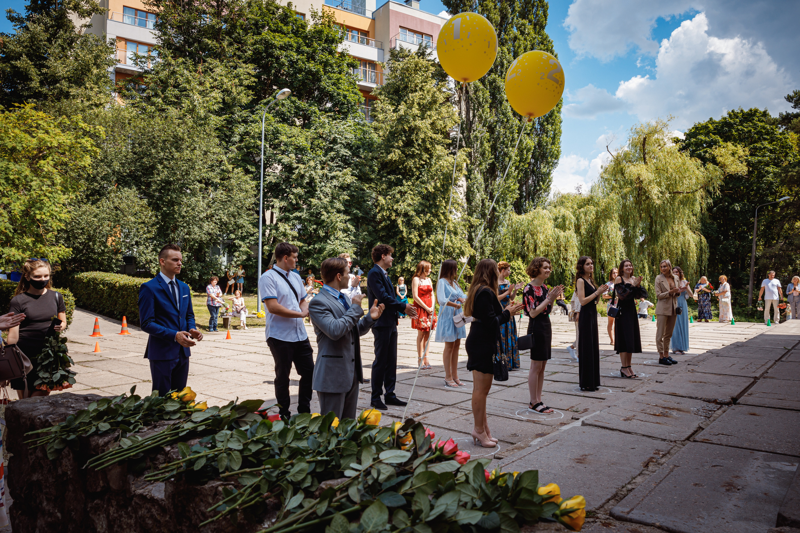 School graduation. Photographer Eduard Nesterov
