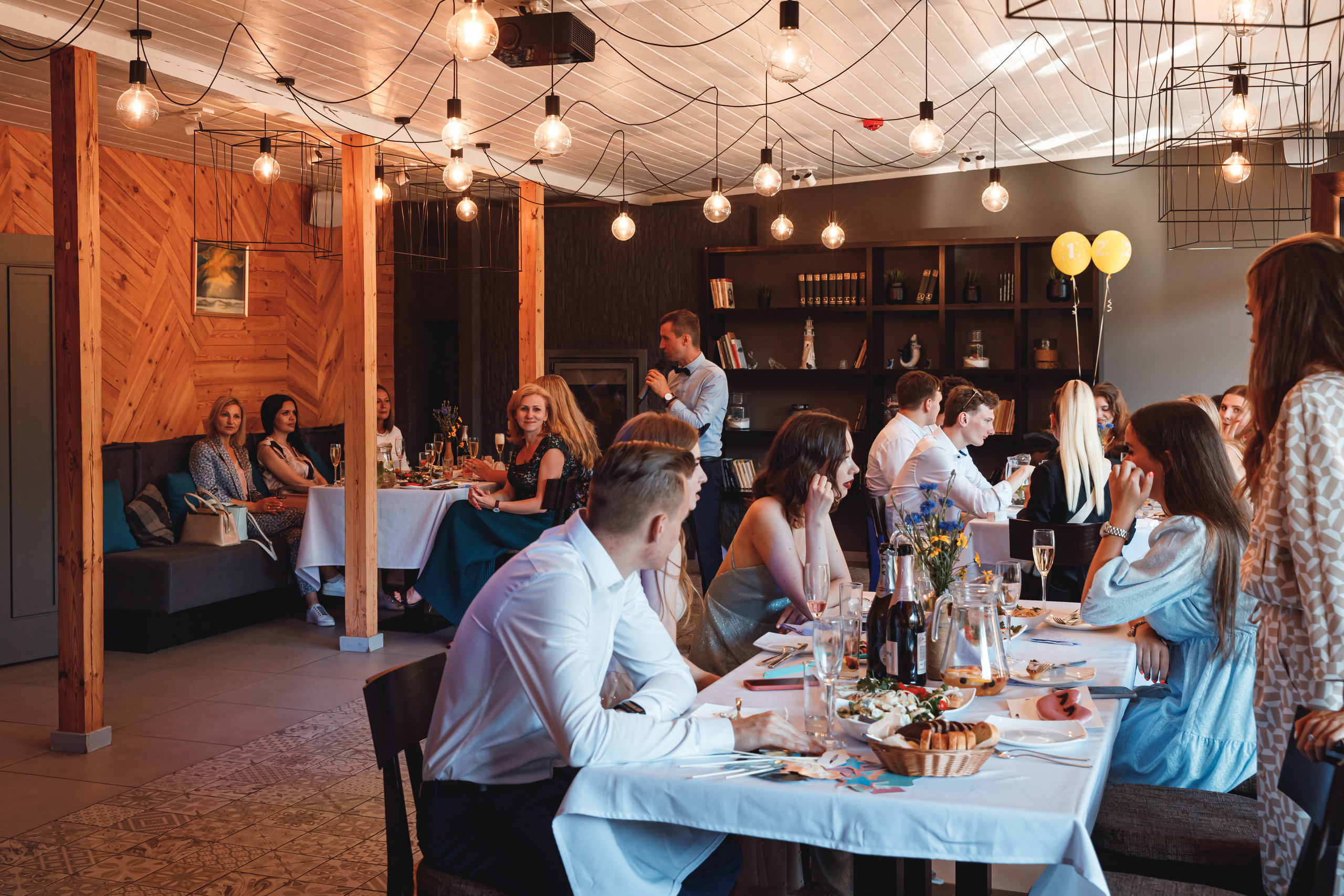 School graduation. Photographer Eduard Nesterov