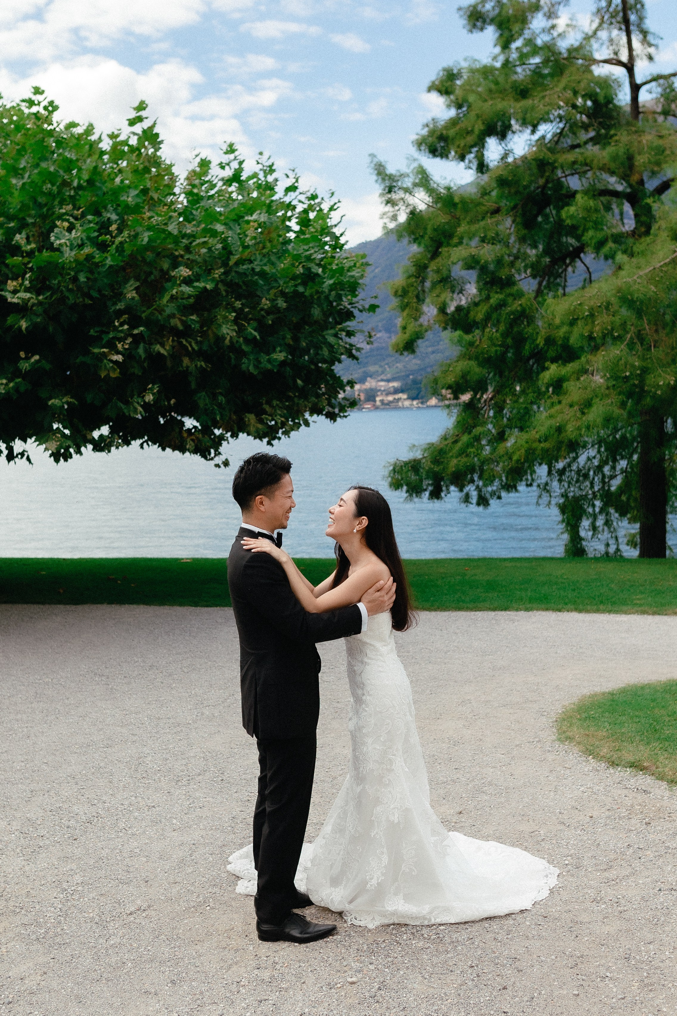Kiy & Sho, Villa Melzi, Bellagio. Фотограф в Милане Анна Линник