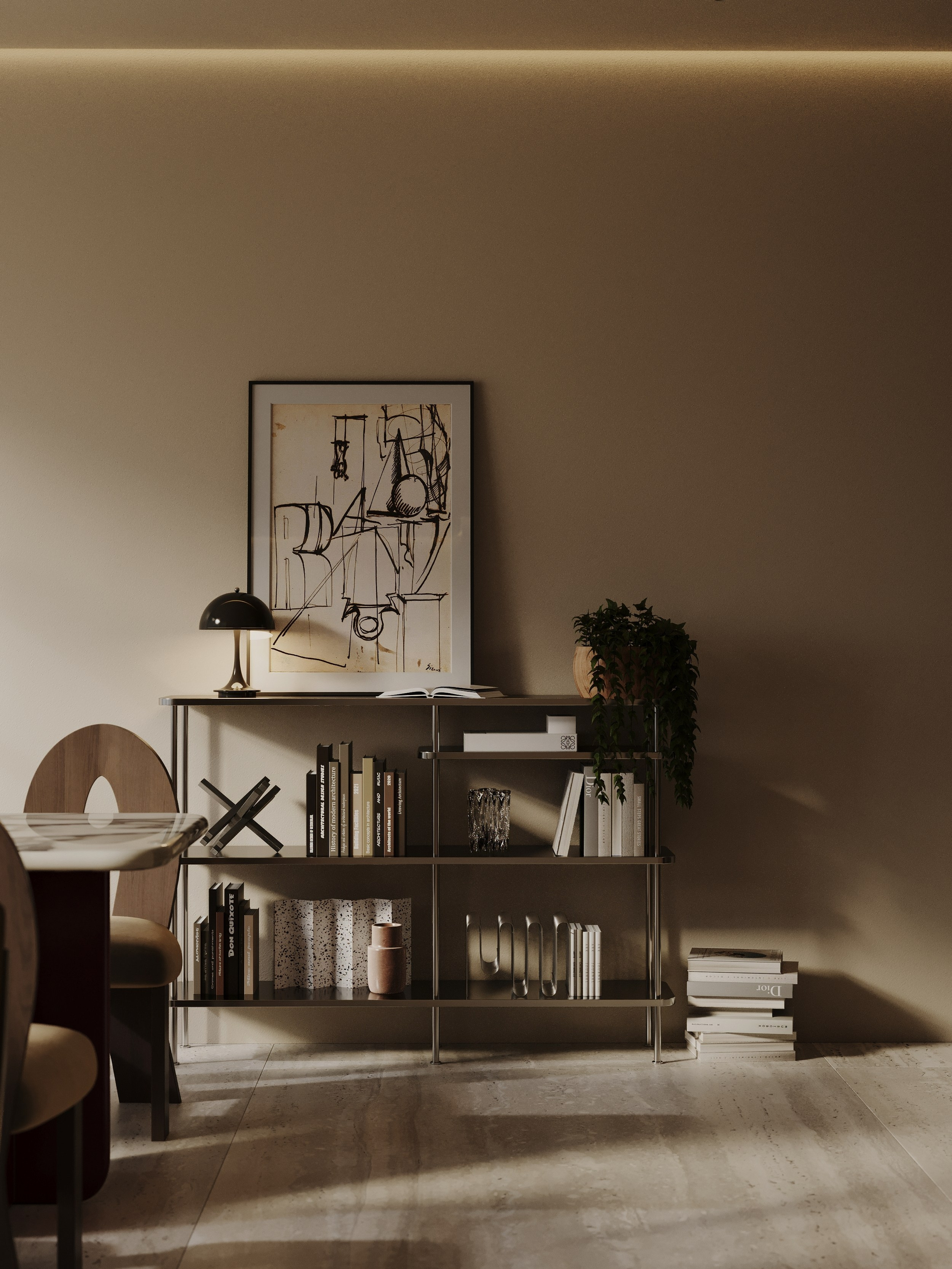 AS [Midcentury vibes]. Anastasia Sorochin| 3d Visualization