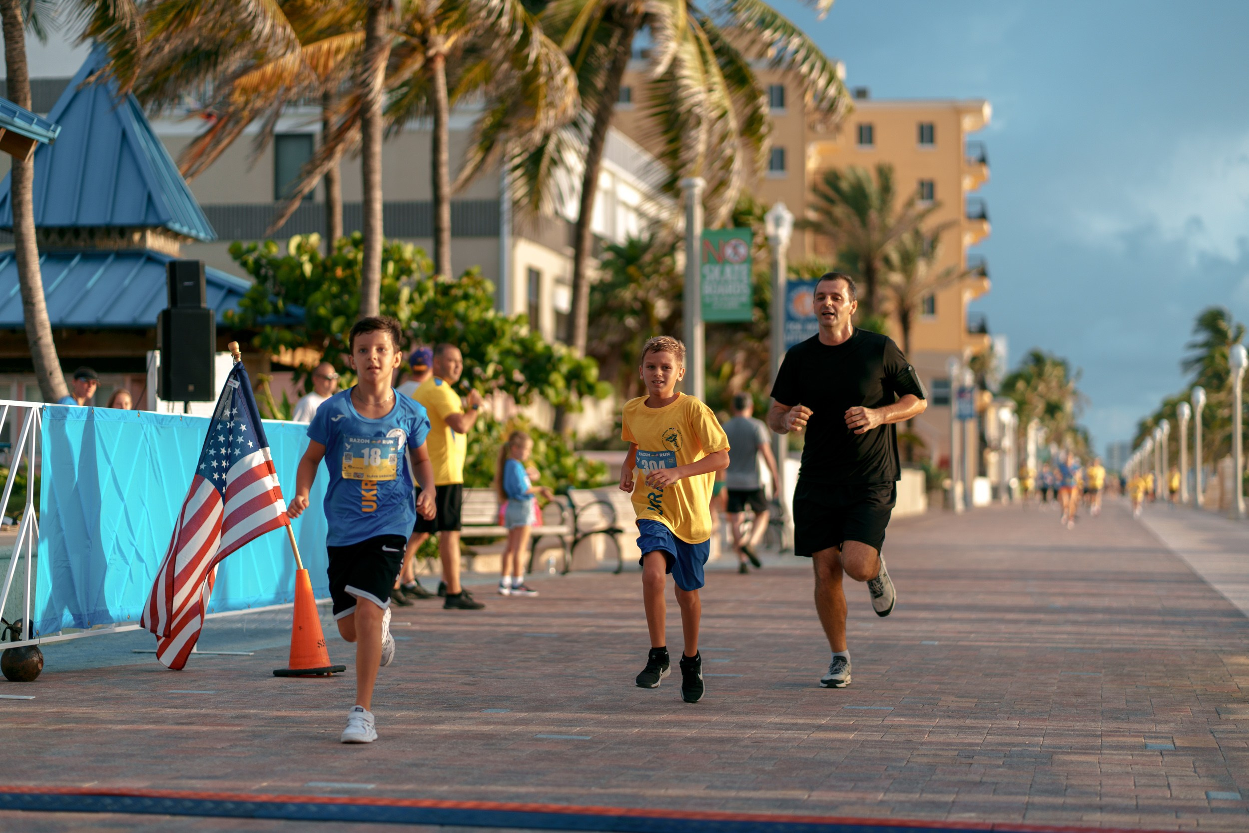 RAZOM RUN. ФОТОГРАФ ФЛОРИДА МАЙАМИ
