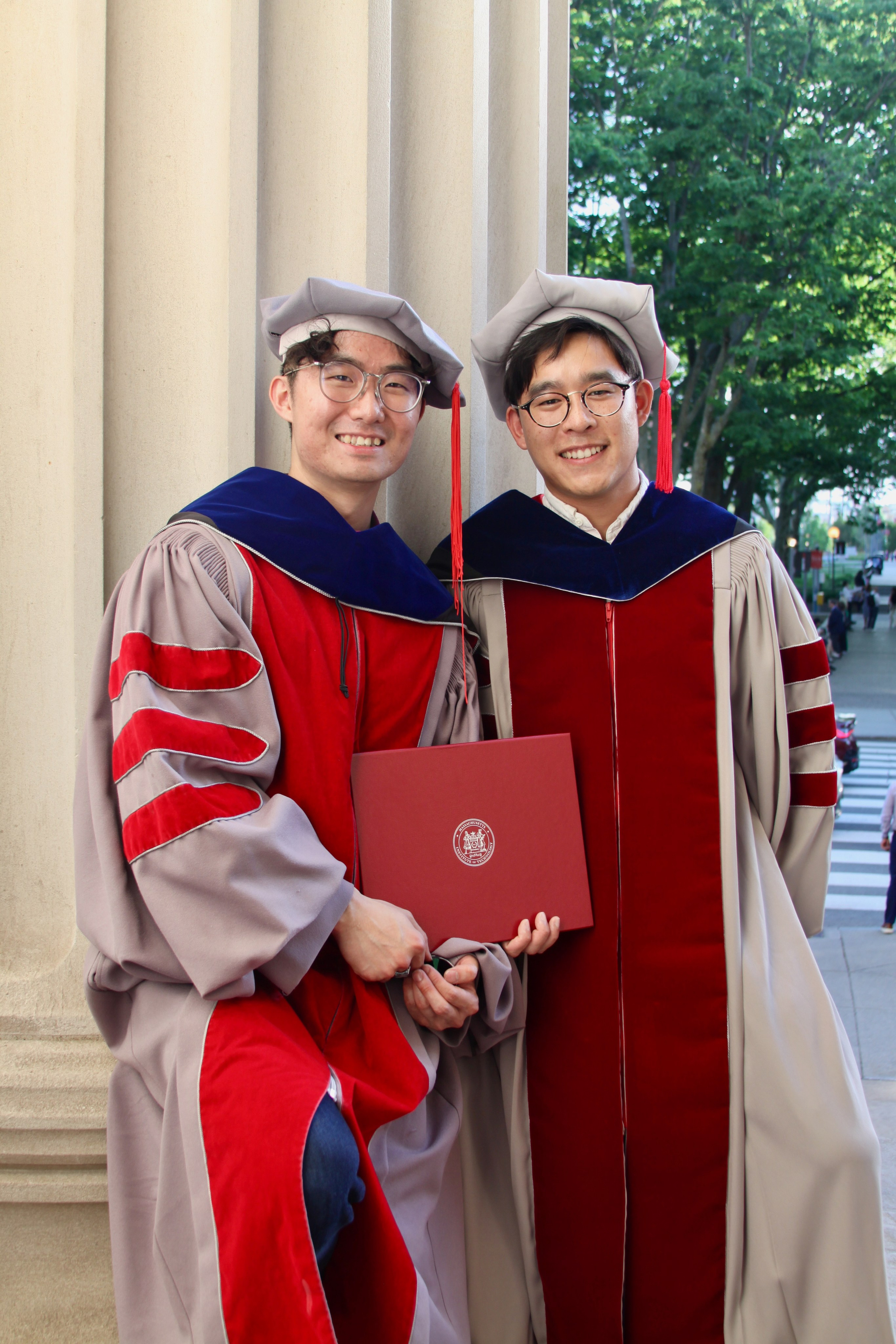 PhD graduation with Elton. Kelly Sang, graduation and portrait photographer in Boston