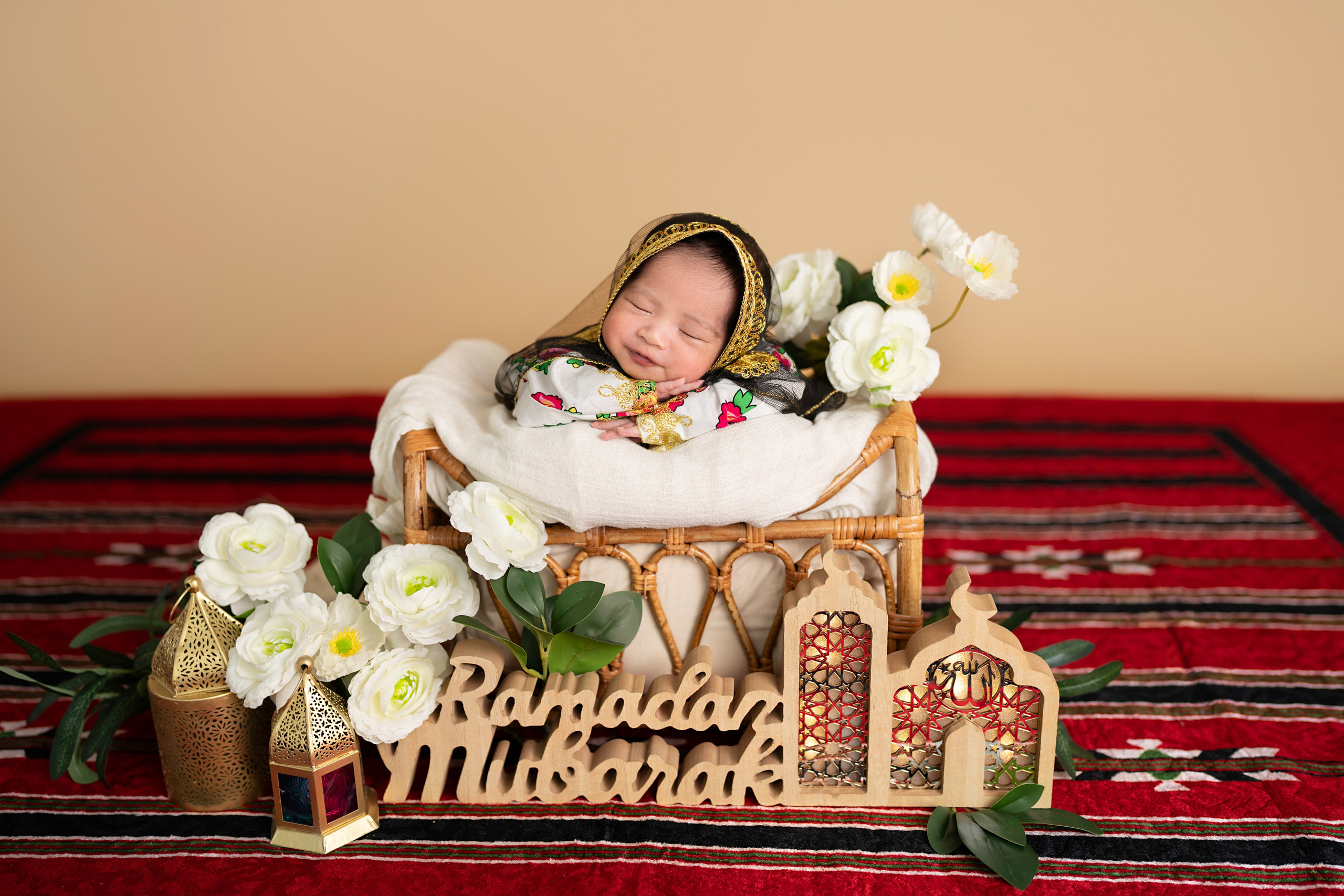 NEWBORN PHOTOGRAPHY. Newborn, Sitter and Cake Smash Photographer in Doha, Qatar