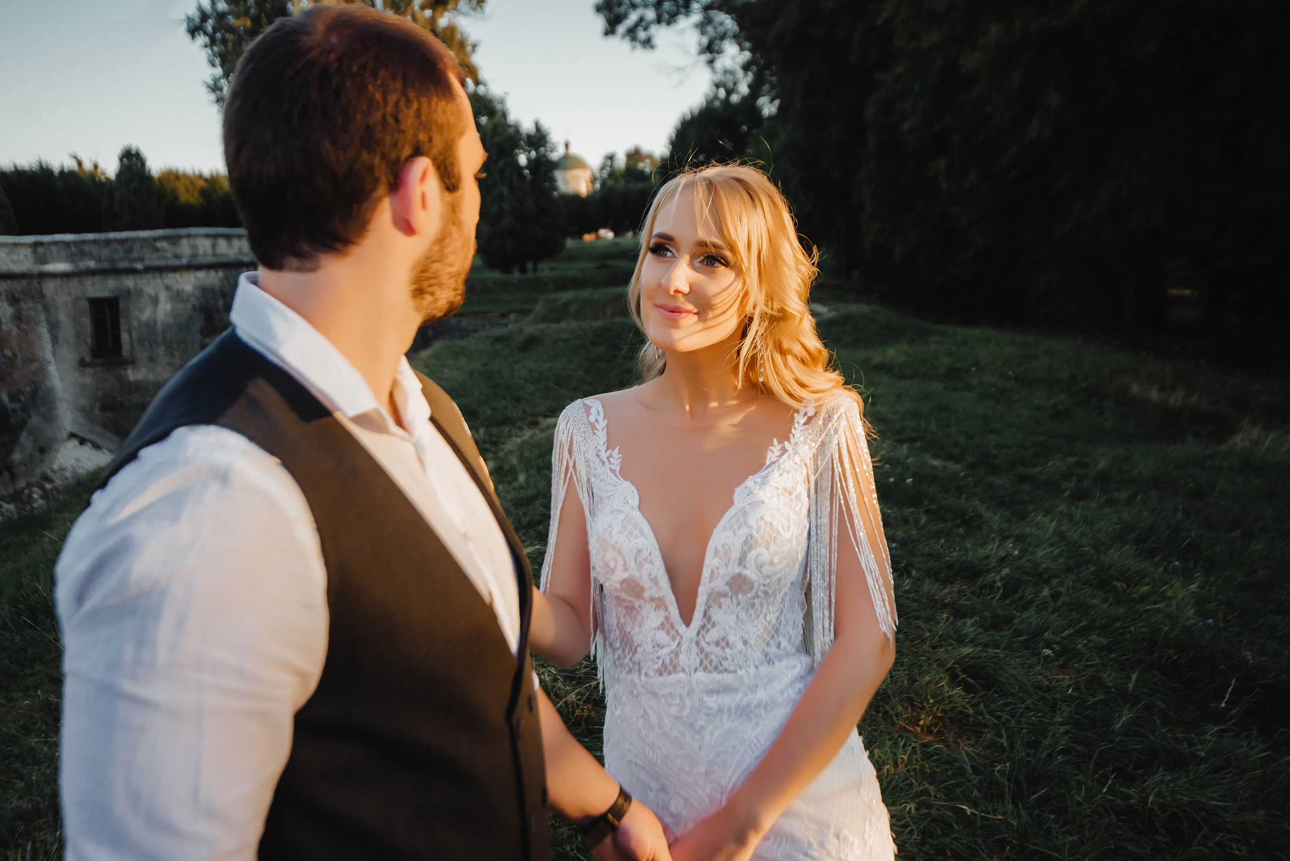 Підгорецький замок Віталій та Марічка. Весільний та портретний фотограф Кизим Арсен