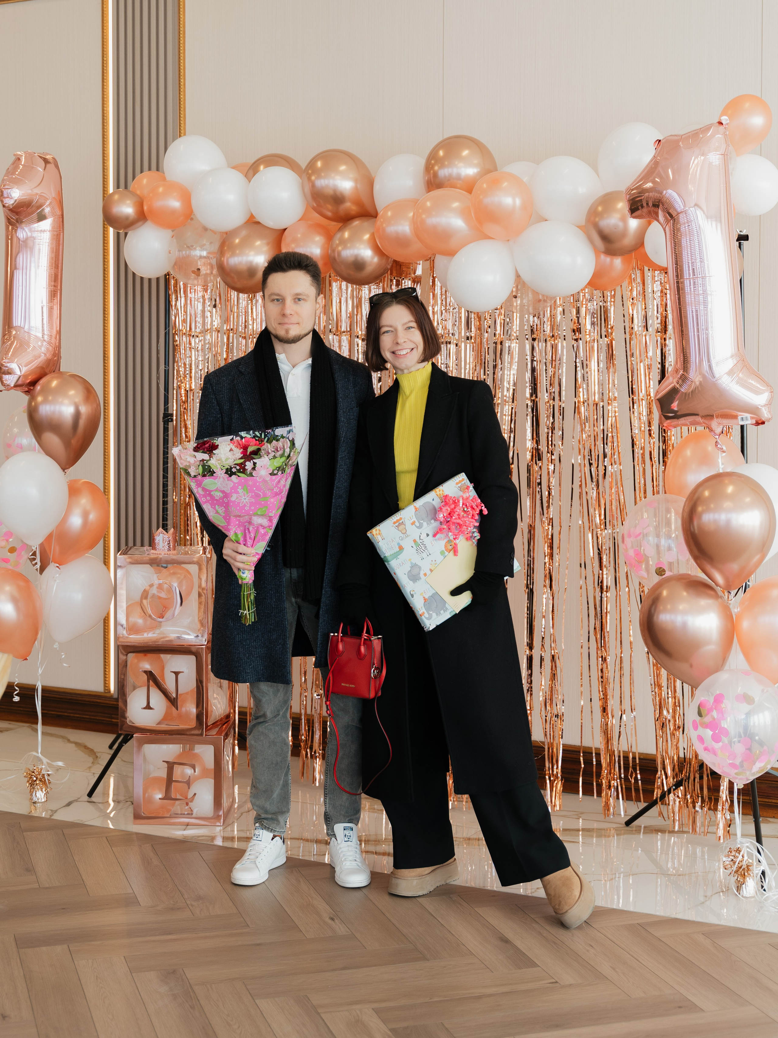 First birthday photoshoot Emily