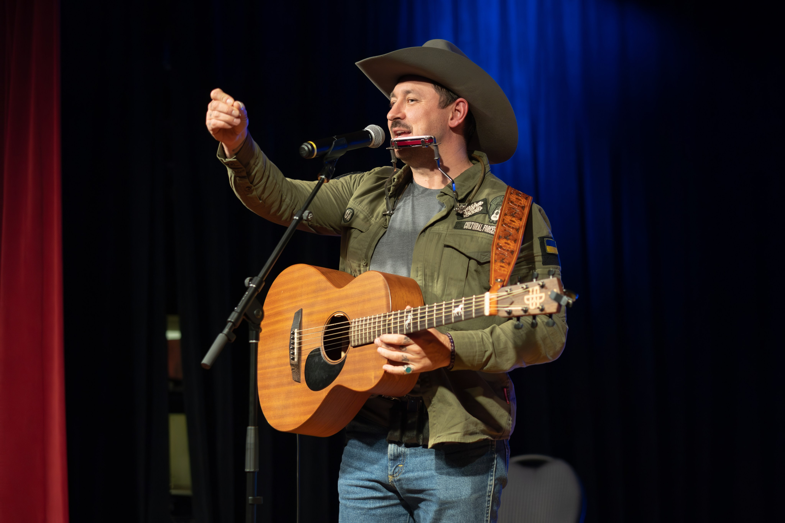 FROM THE UKRAINIAN FRONTLINE WITH THANKS. Reportage concert portrait photography in the San Francisco Bay Area