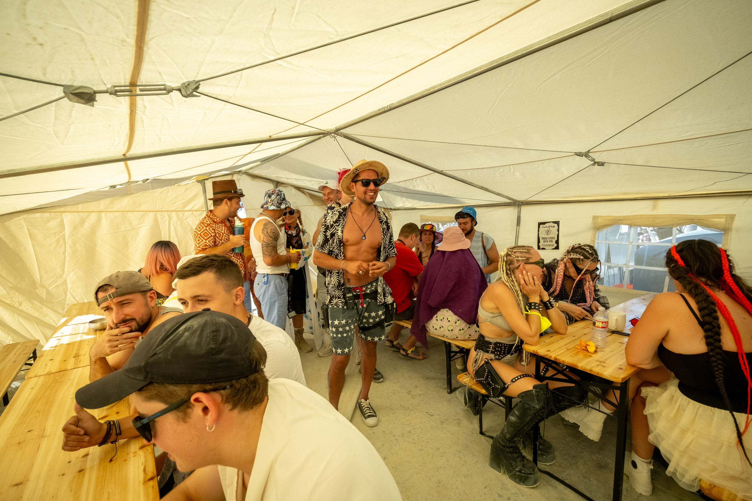 BURNING MAN 2024. Reportage concert portrait photography in the San Francisco Bay Area