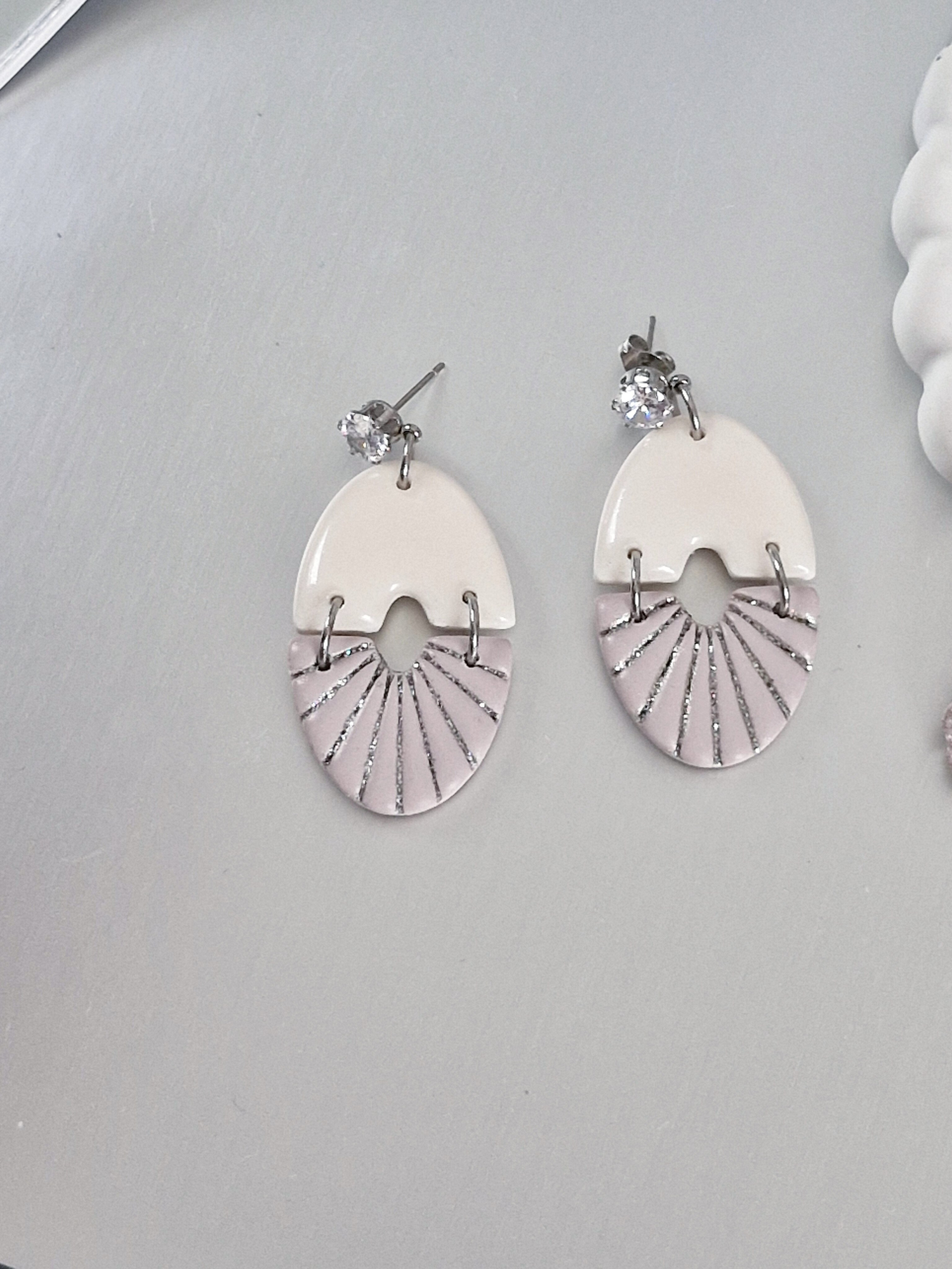 Серьги / Ohrringe ➜. Oksana Paul-Gardinen-Design Oksana Paul ✧ Art of Gardinen & Textile Design ✧ Polymer Clay Art & Handmade Creatures