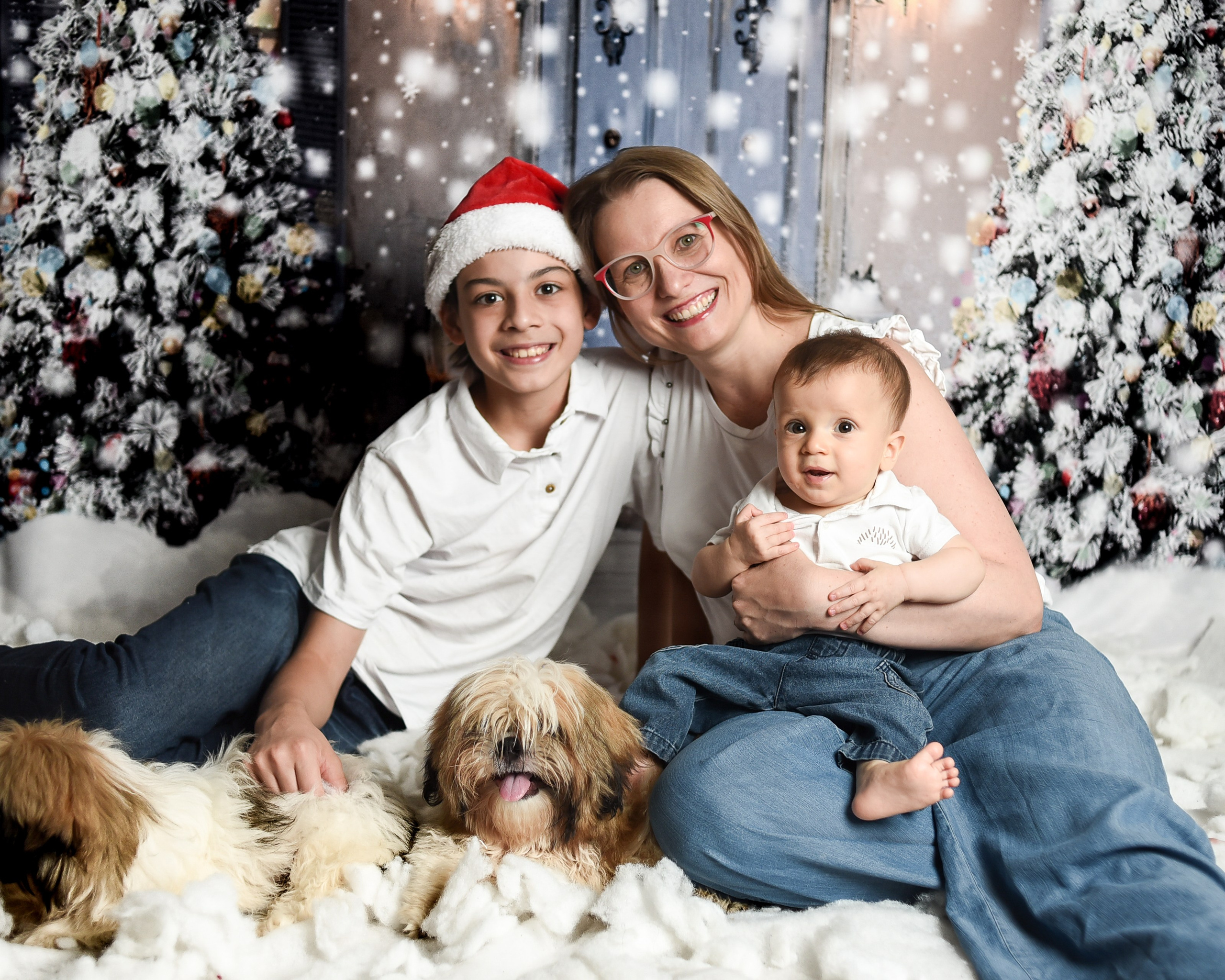 Sesión Navideña de Faustino, Octavio y Familia. Fotografo de casamiento en misiones y fotógrafo de familia  Posadas