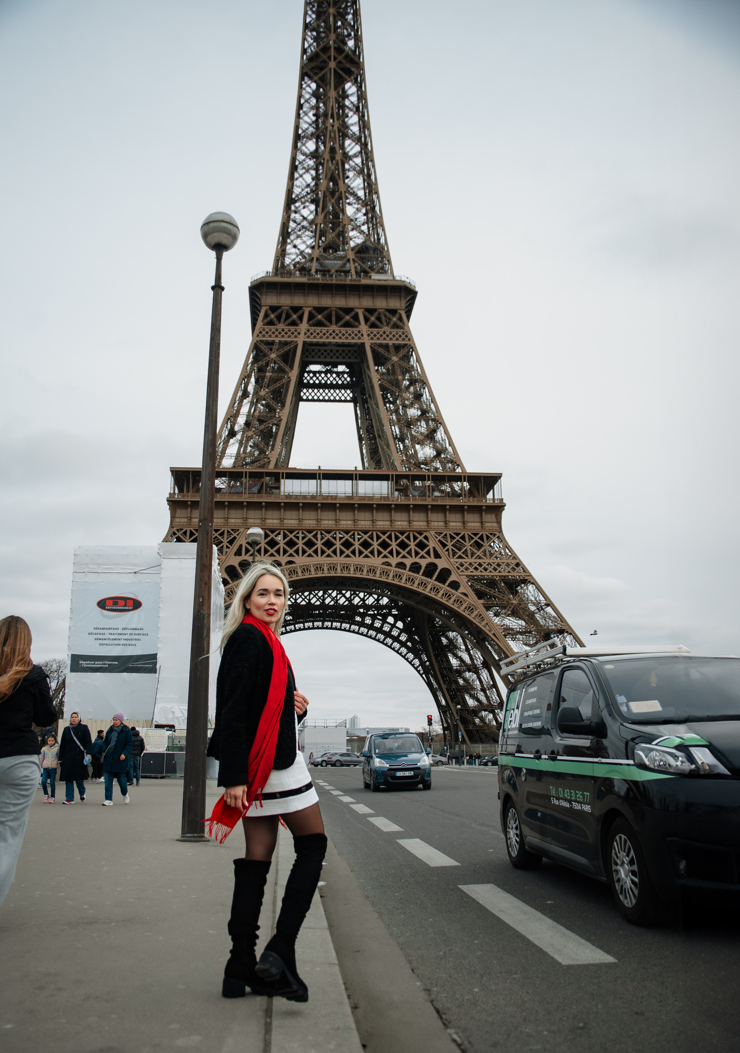 Фотосессия в зимнем Париже. Фотограф в Париже Полина Осипова
