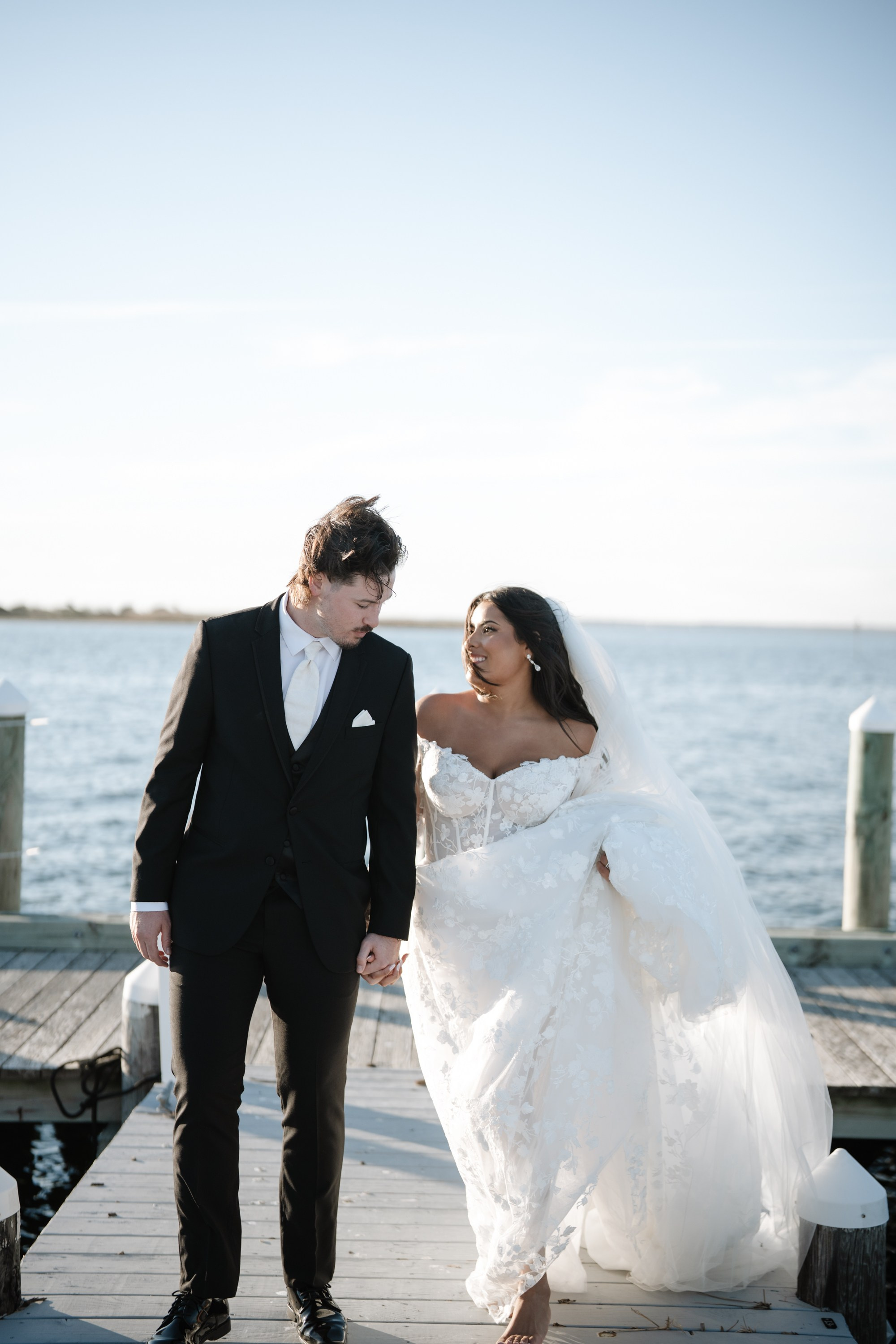 Christina and Ryan’s wedding. Long Beach Island, NJ. Portrait and wedding photographer in New York
