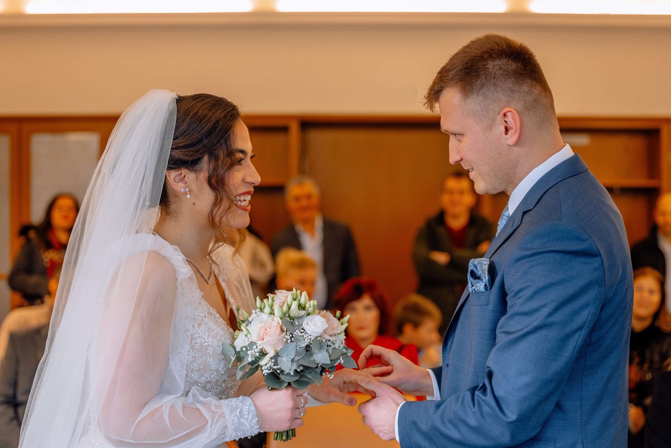 Emotionale Trauung im Herzen von München | Mandlstraße Schwabing. Hochzeitsfotograf München Taufe Familienfotograf Tanja Mauke
