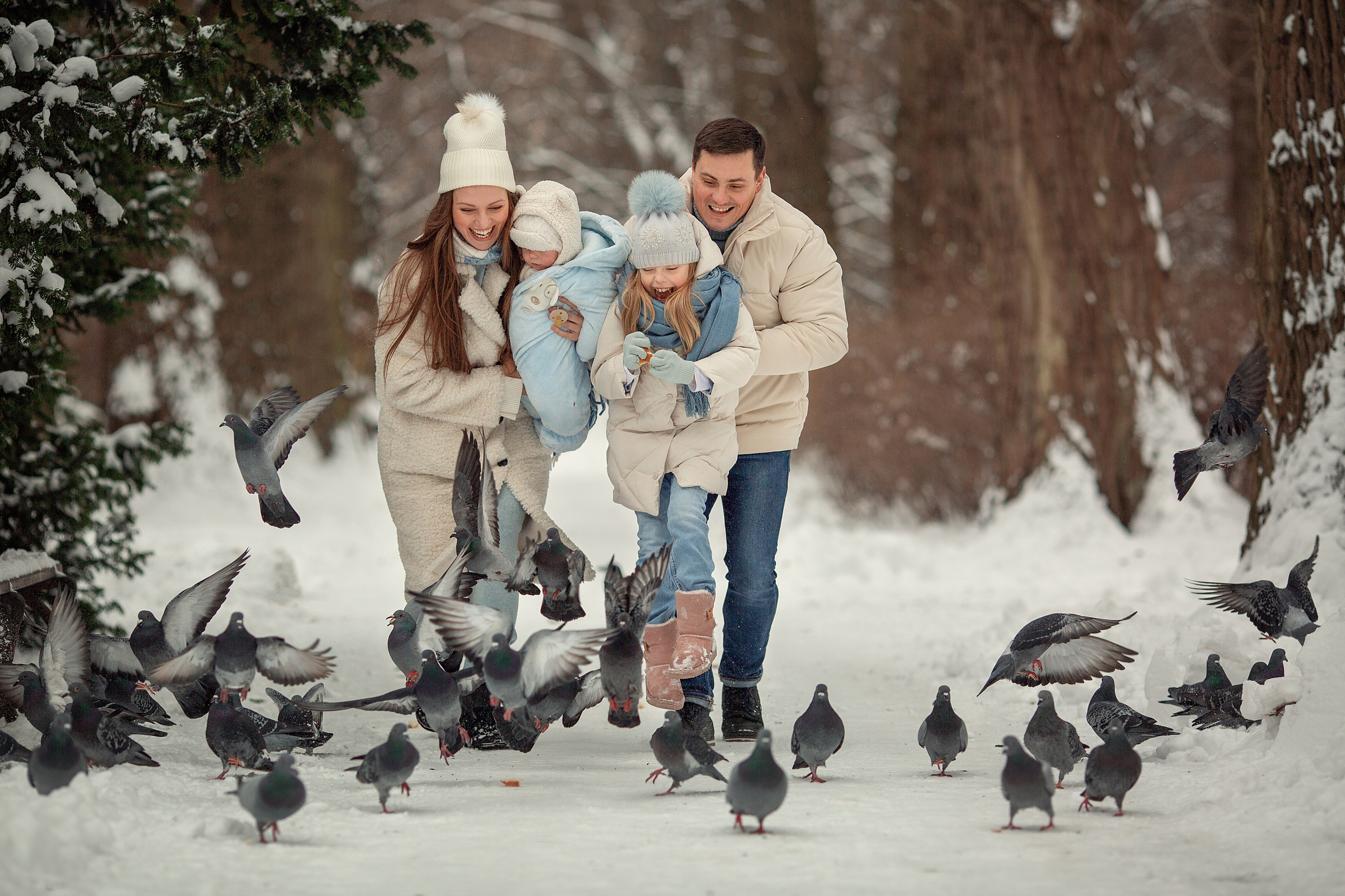 Семья. Семейный и детский фотограф в Варшаве Мила Бобровская