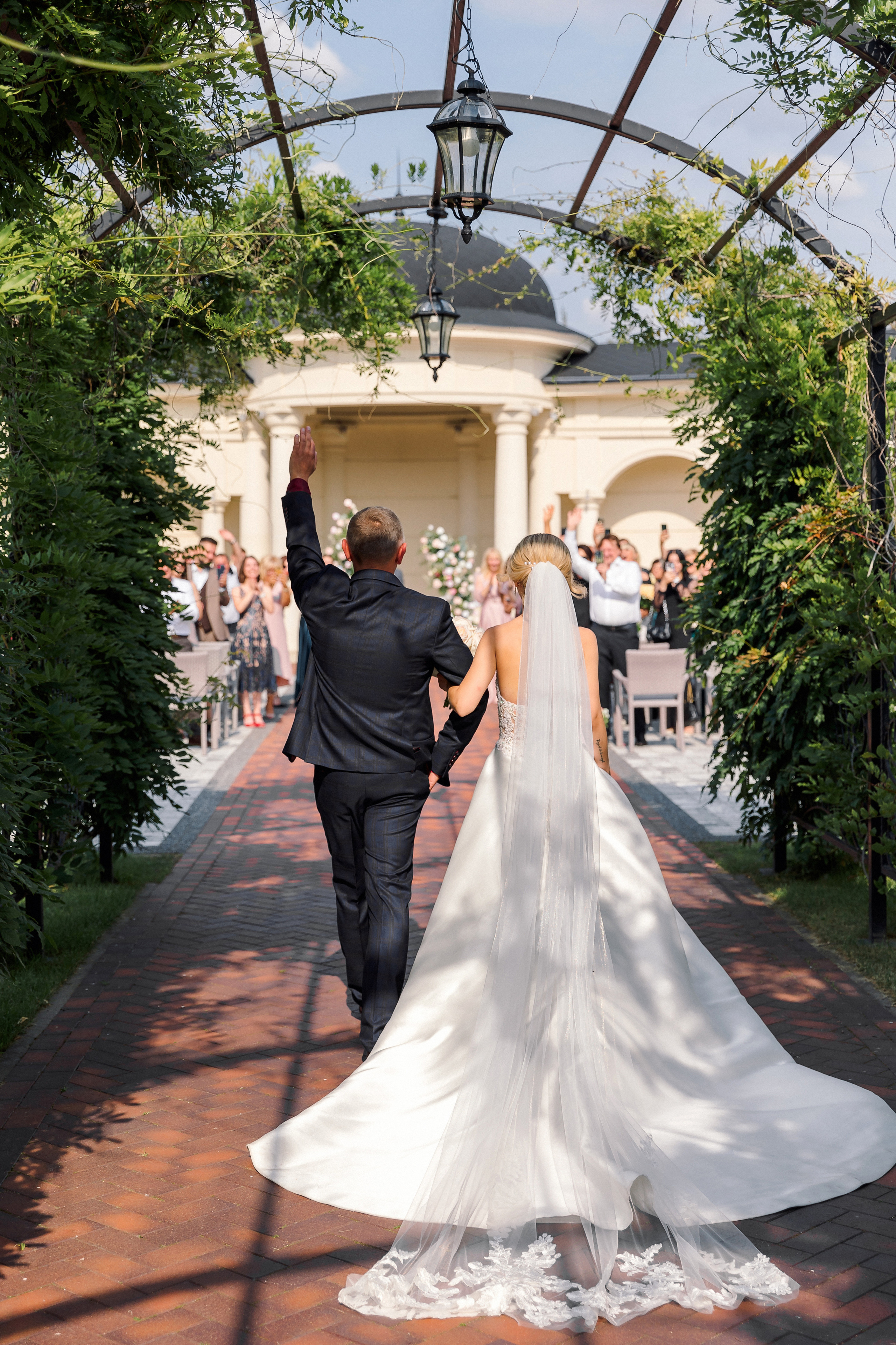 Versailles-park. Wedding photographer in Florida