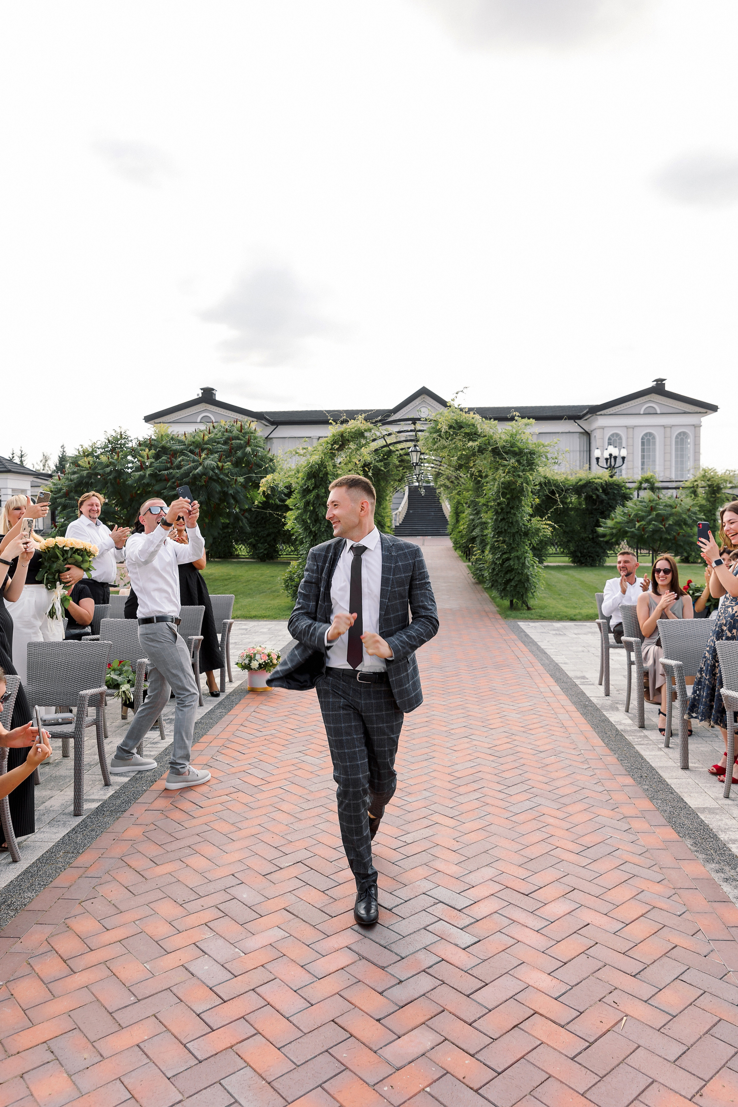 Versailles-park. Wedding photographer in Florida