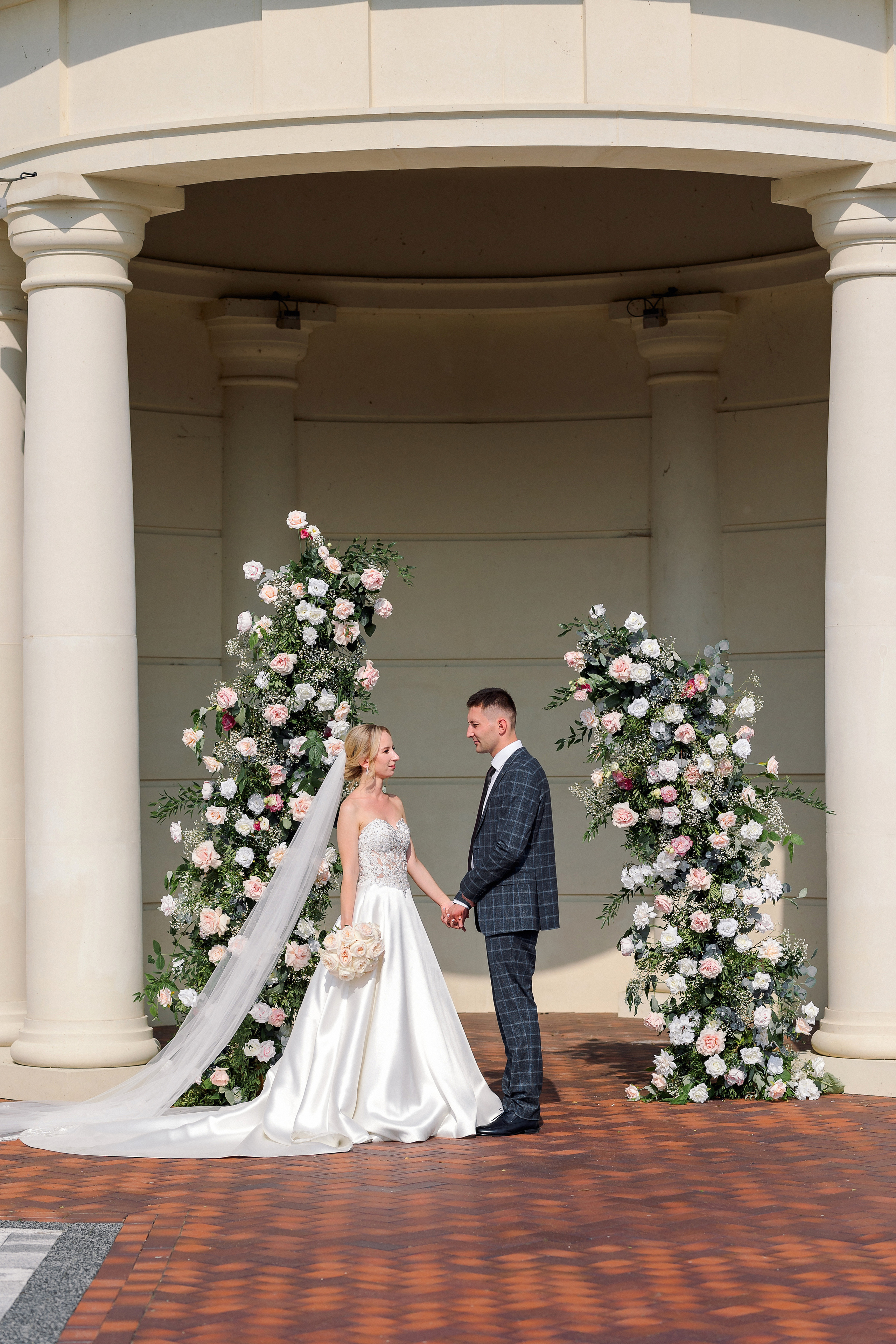 Versailles-park. Wedding photographer in Florida