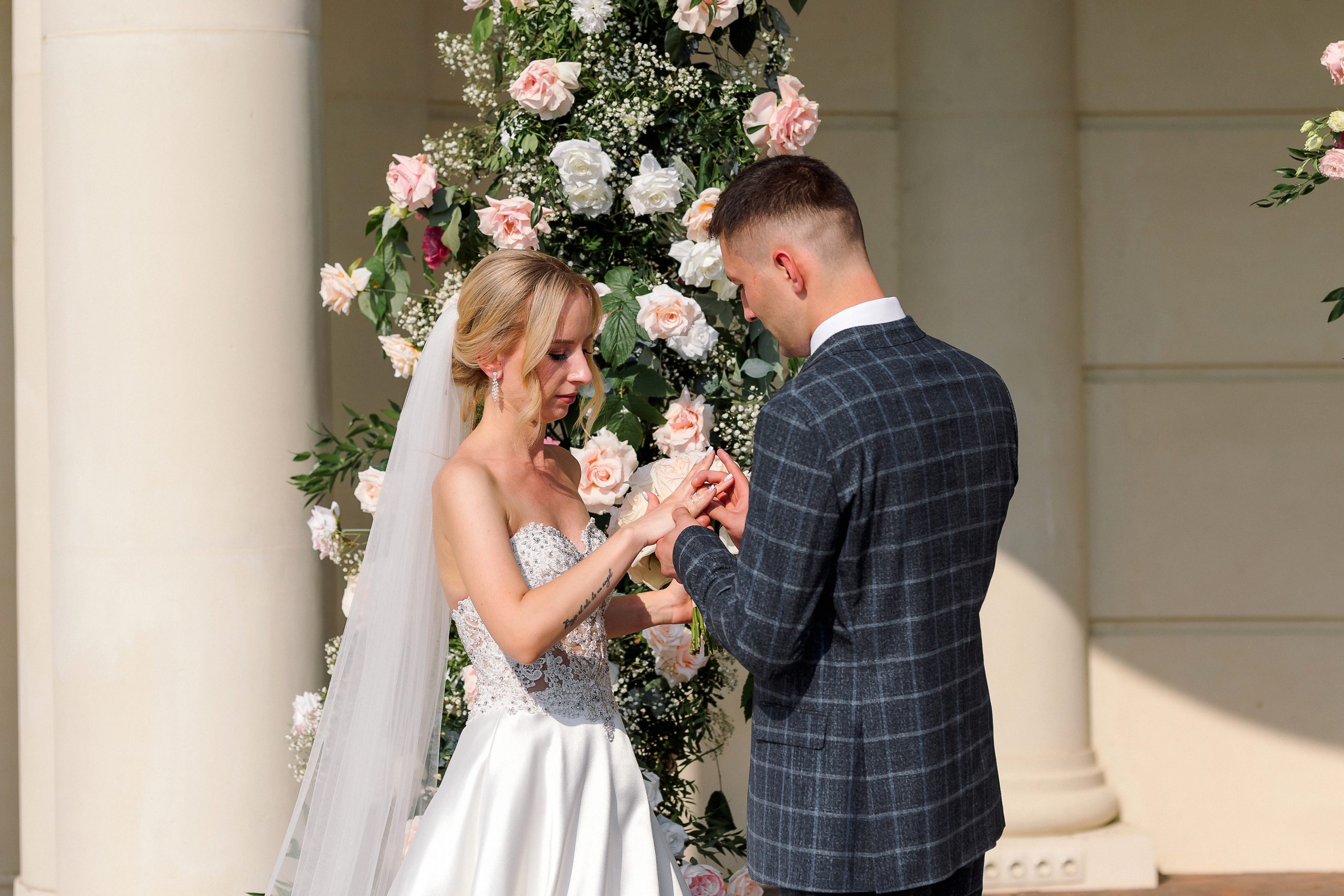 Versailles-park. Wedding photographer in Florida