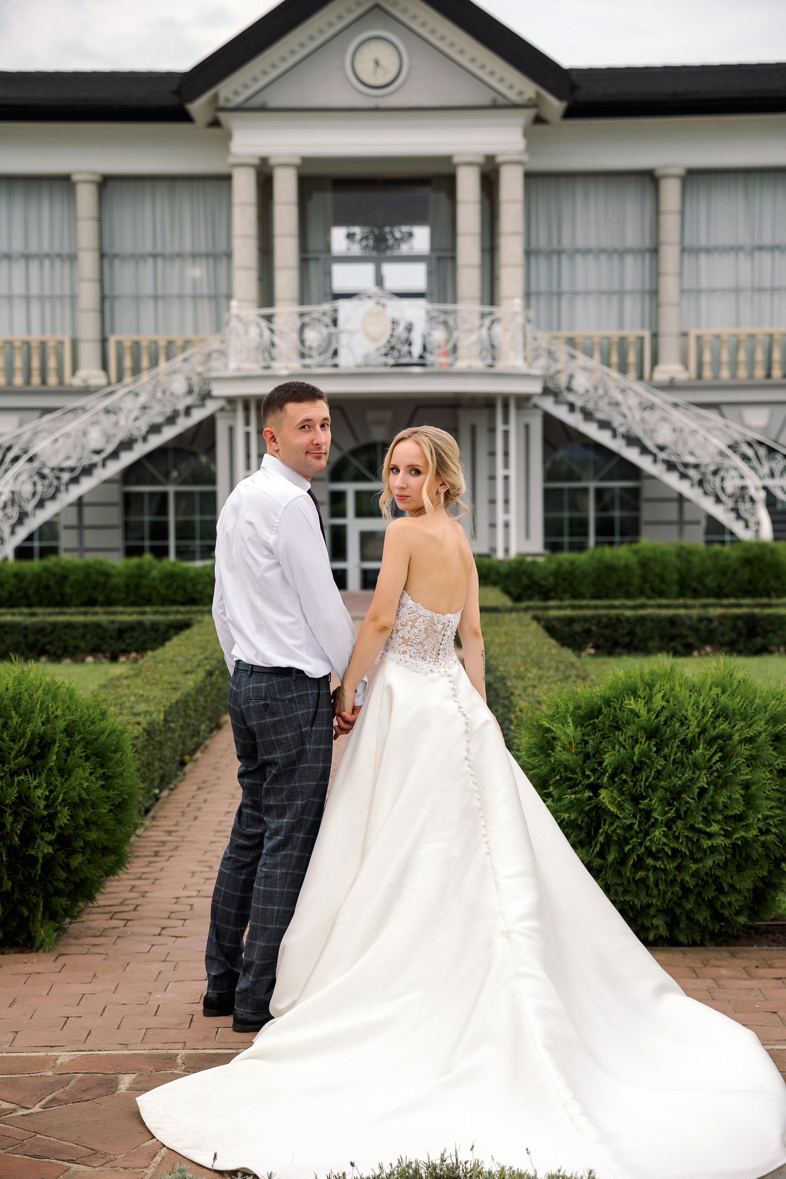 Versailles-park. Wedding photographer in Florida