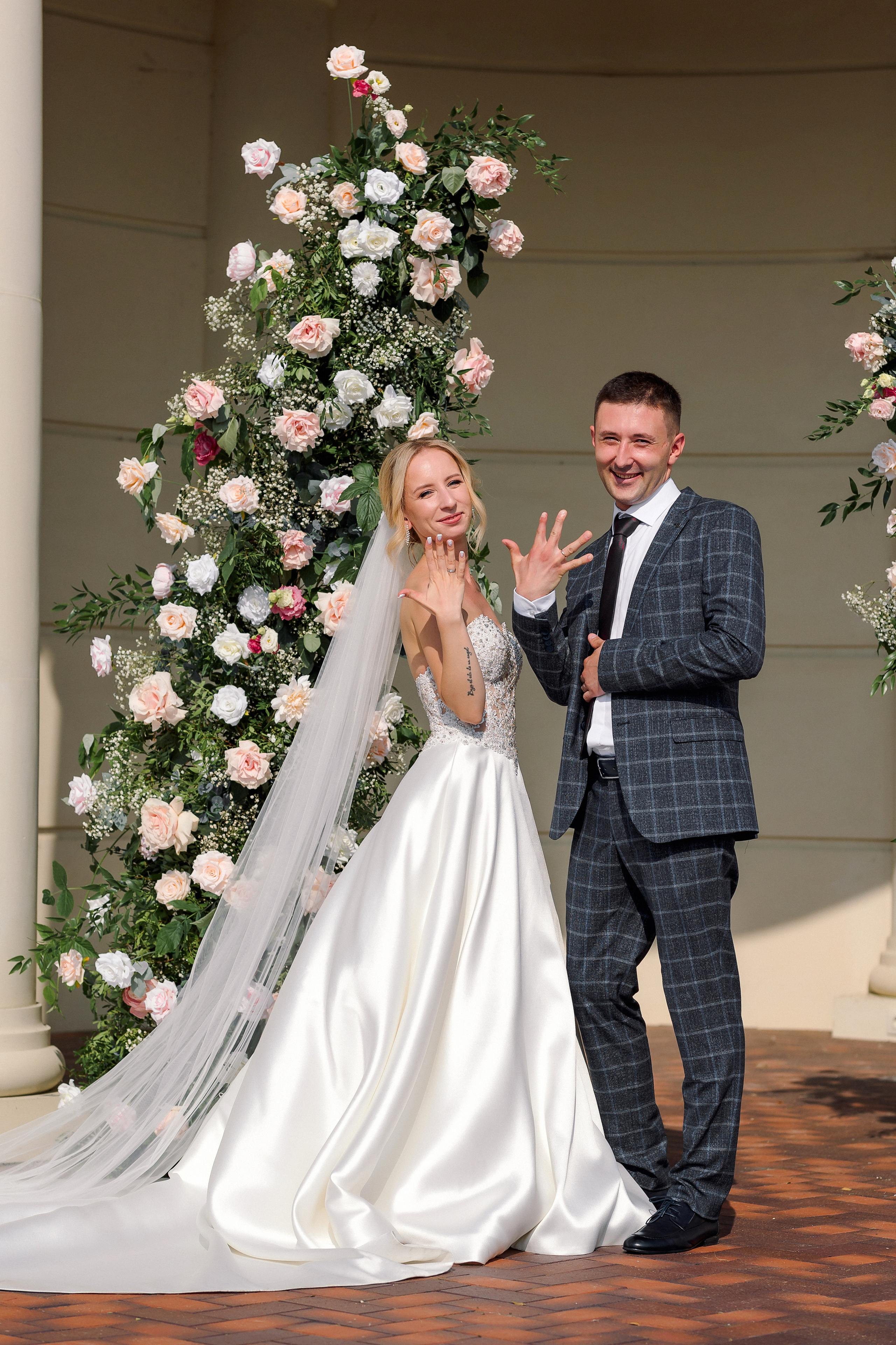 Versailles-park. Wedding photographer in Florida