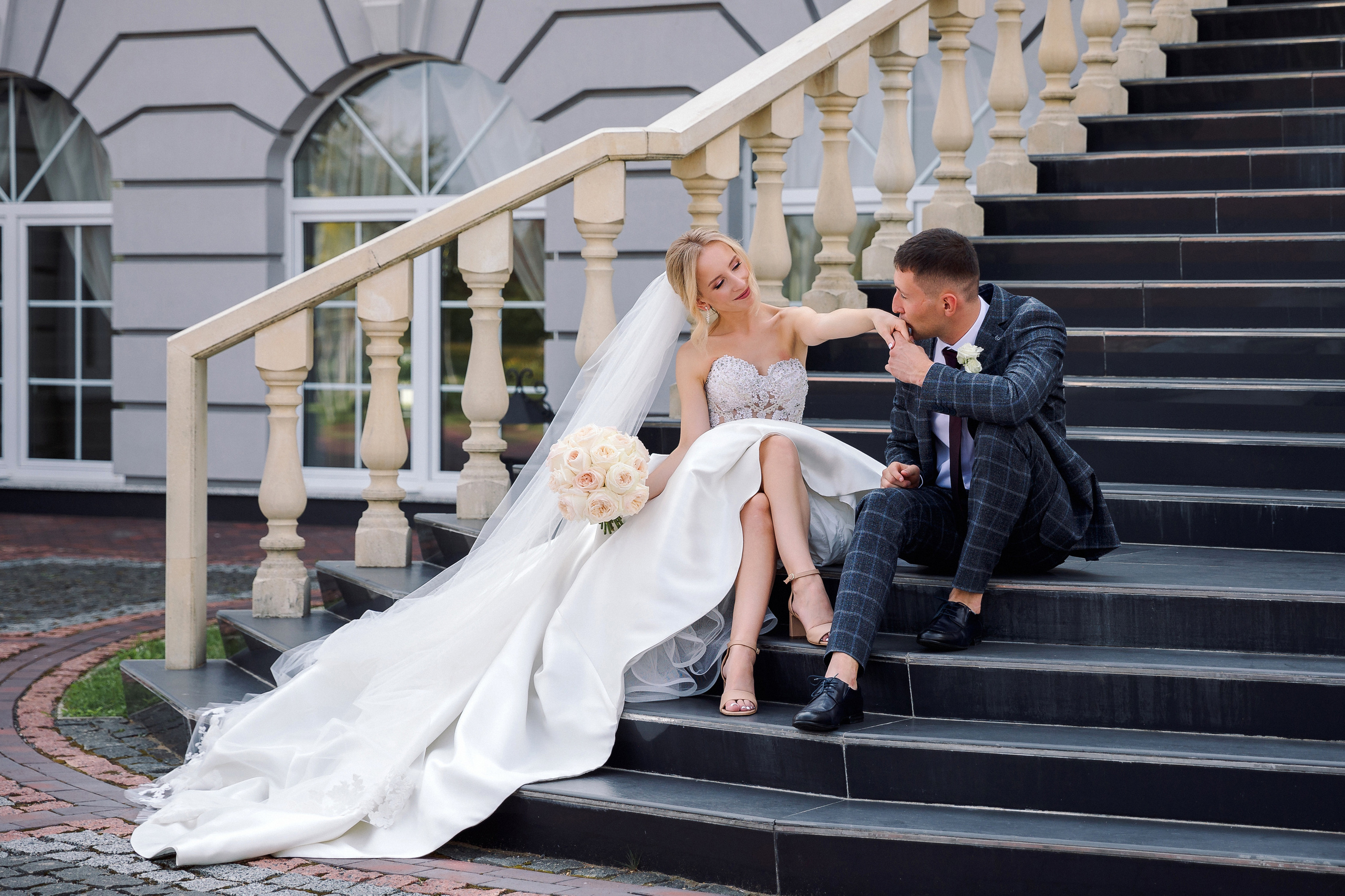 Versailles-park. Wedding photographer in Florida