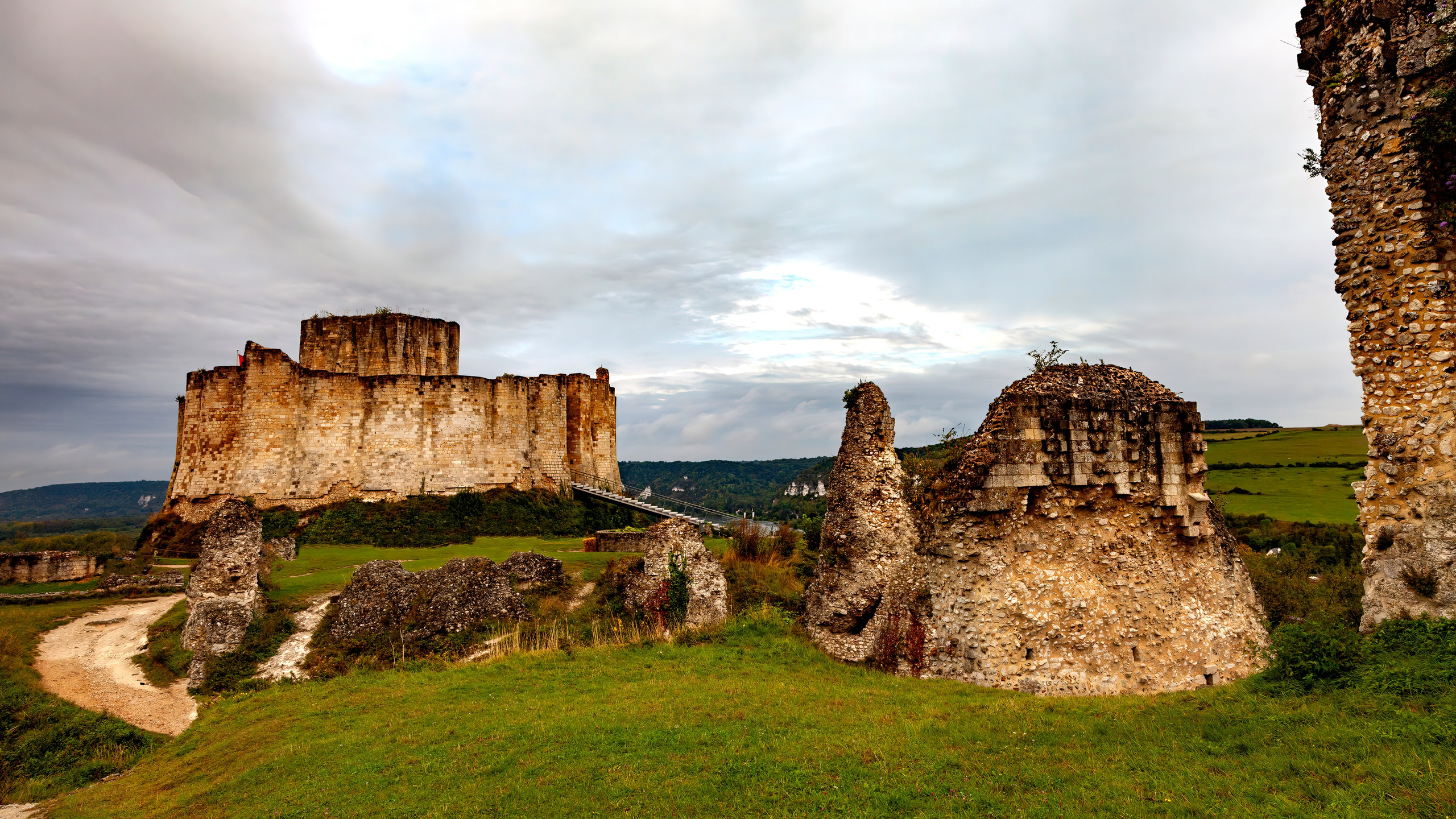 185.Château Gaillard.France.22.9.2024. Путешествия в формате 360......