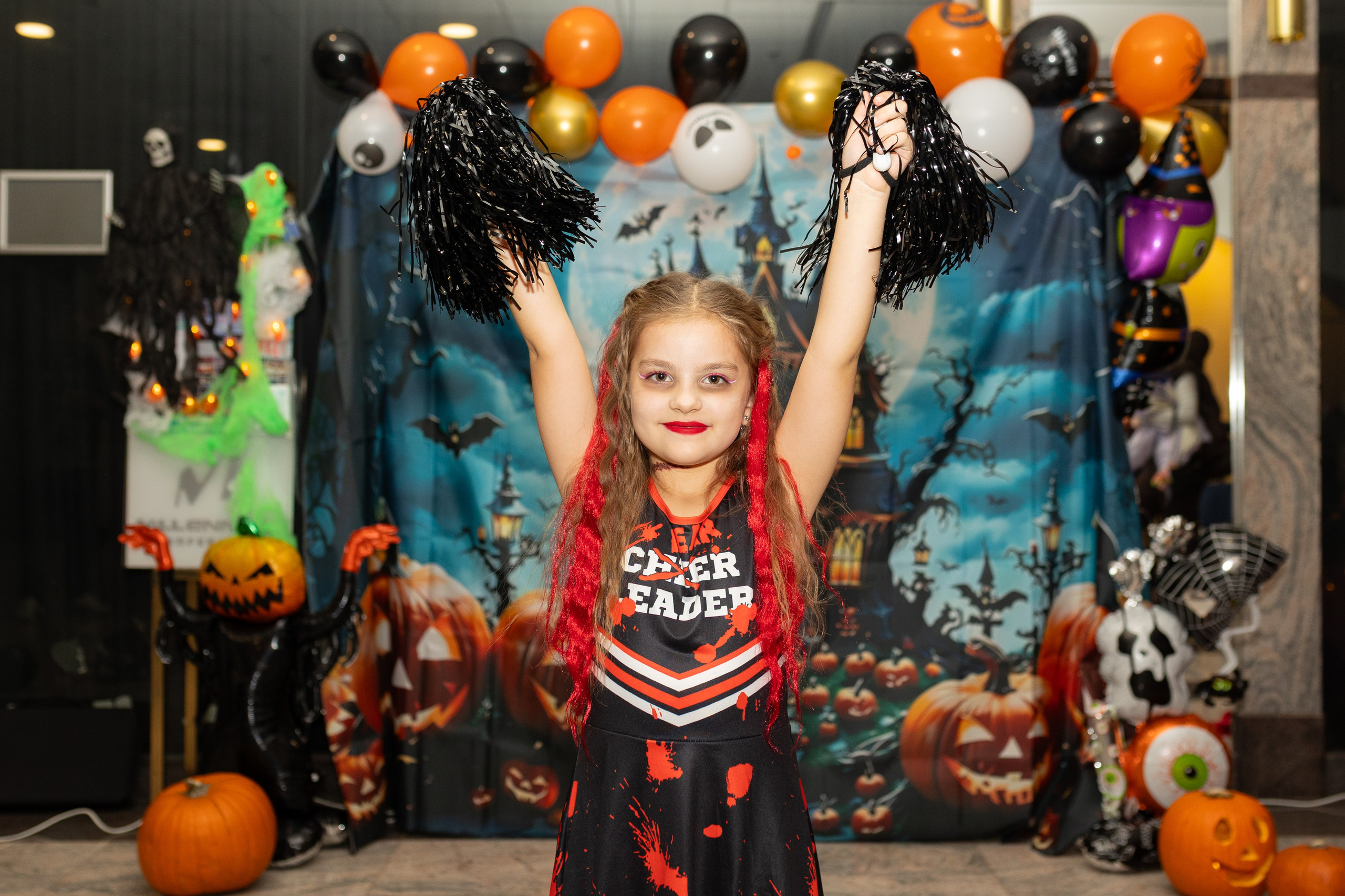 Leo dance studio Helloween 2025. Семейный и детский фотограф в Варшаве Мила Бобровская