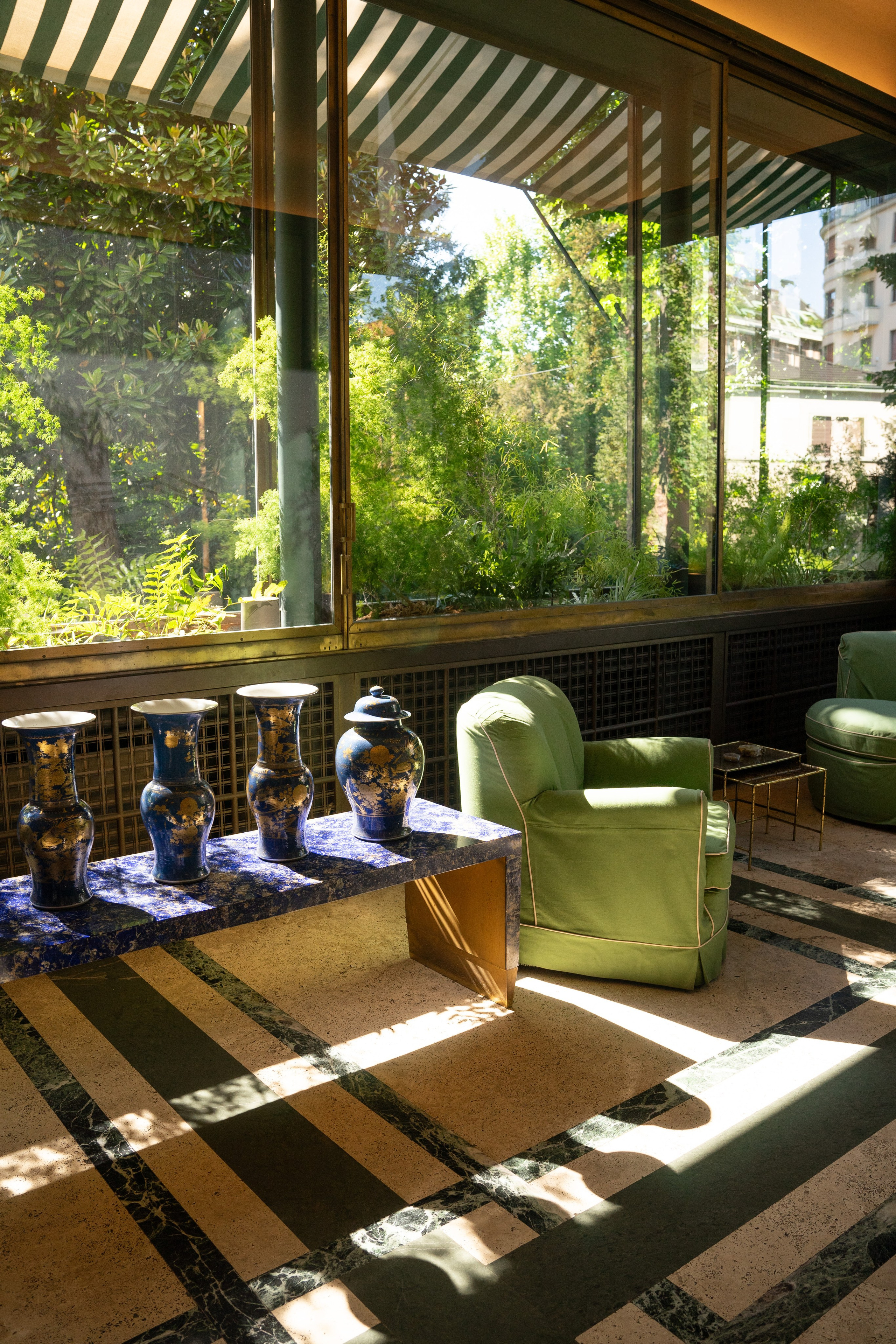 Villa Necchi Campiglio. Hotel and travel photographer