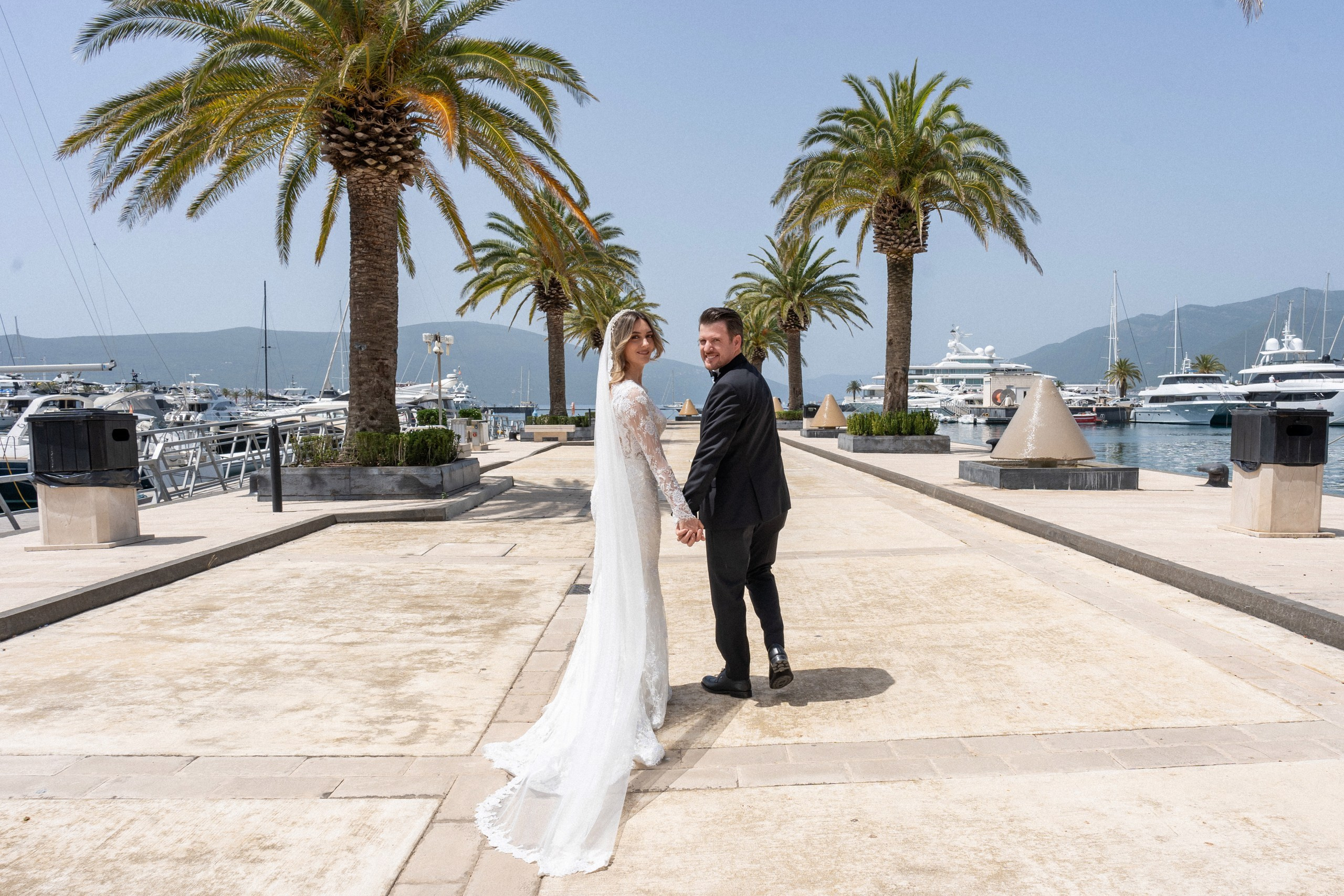 Portomontenegro Engagement Photoshoot. Montenegro Wedding Photographer & Videographer | Maria & Vasilii