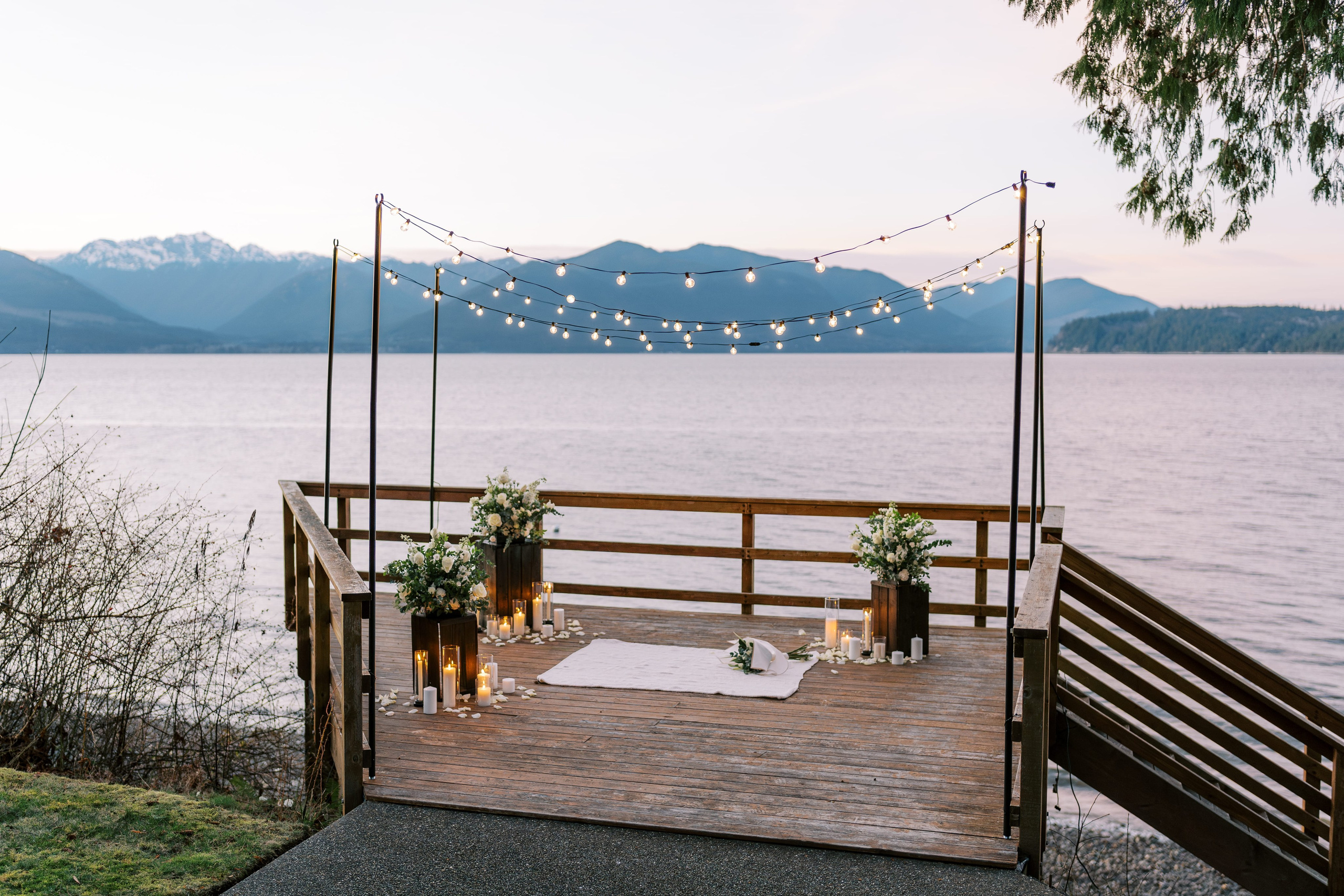 Proposal. January 2025. Seabeck, Washington State. EVAN ARISTOV WEDDING PHOTOGRAPHY — Seattle Wedding Photographer