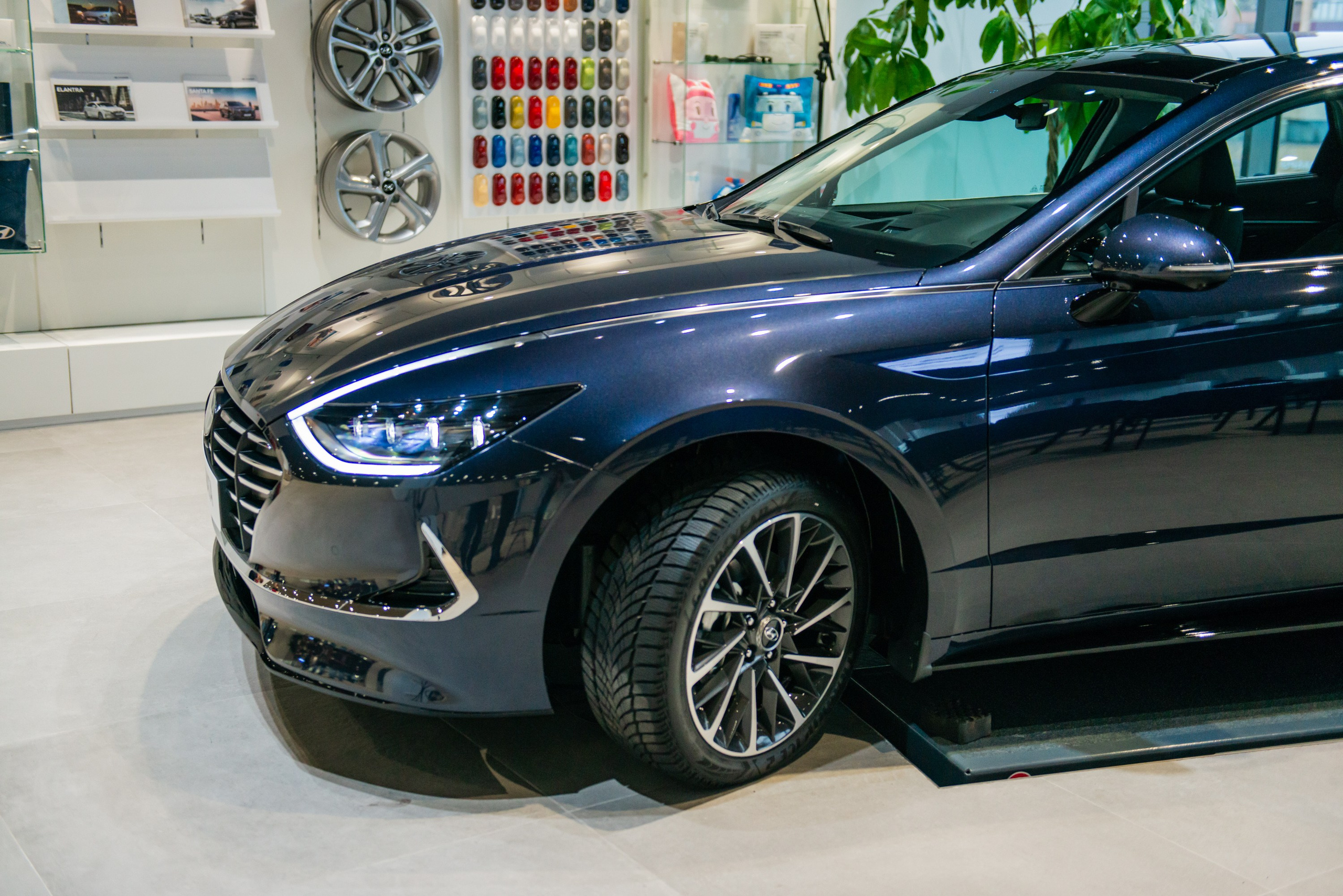 Закрытая презентация новой 8-й Hyundai Sonata. ФОТОГРАФ МЕКСИКА КИНТАНА-РОО