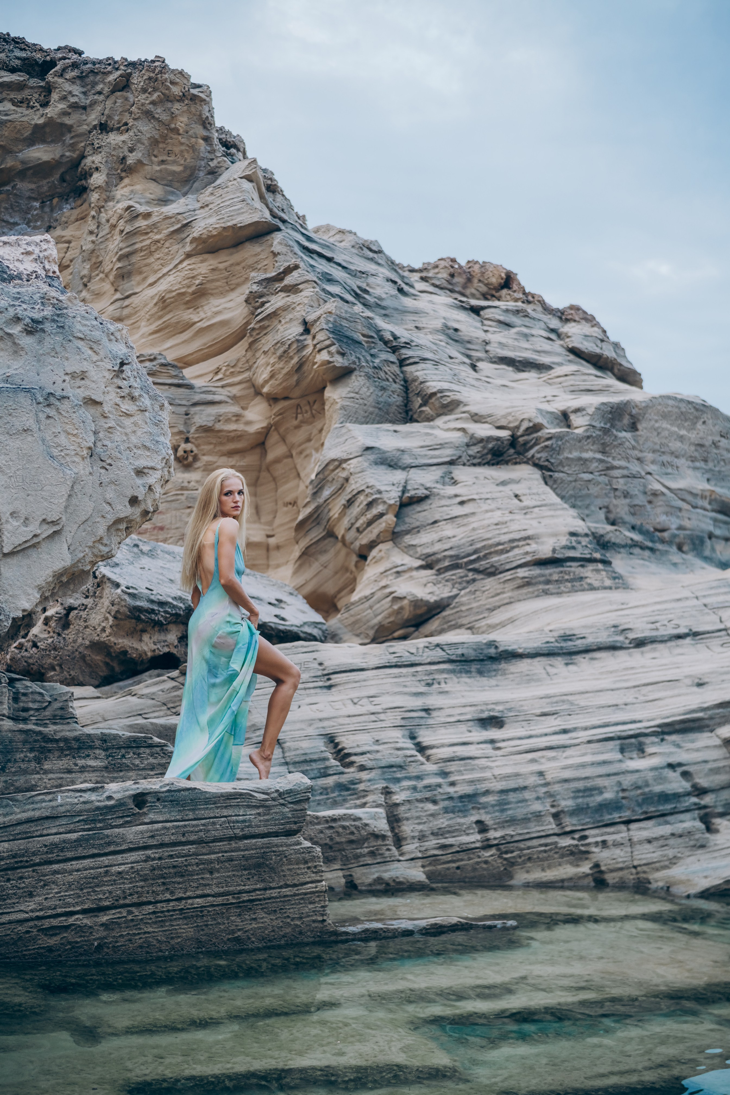 Transformational female photo session. Photographer in Mallorca