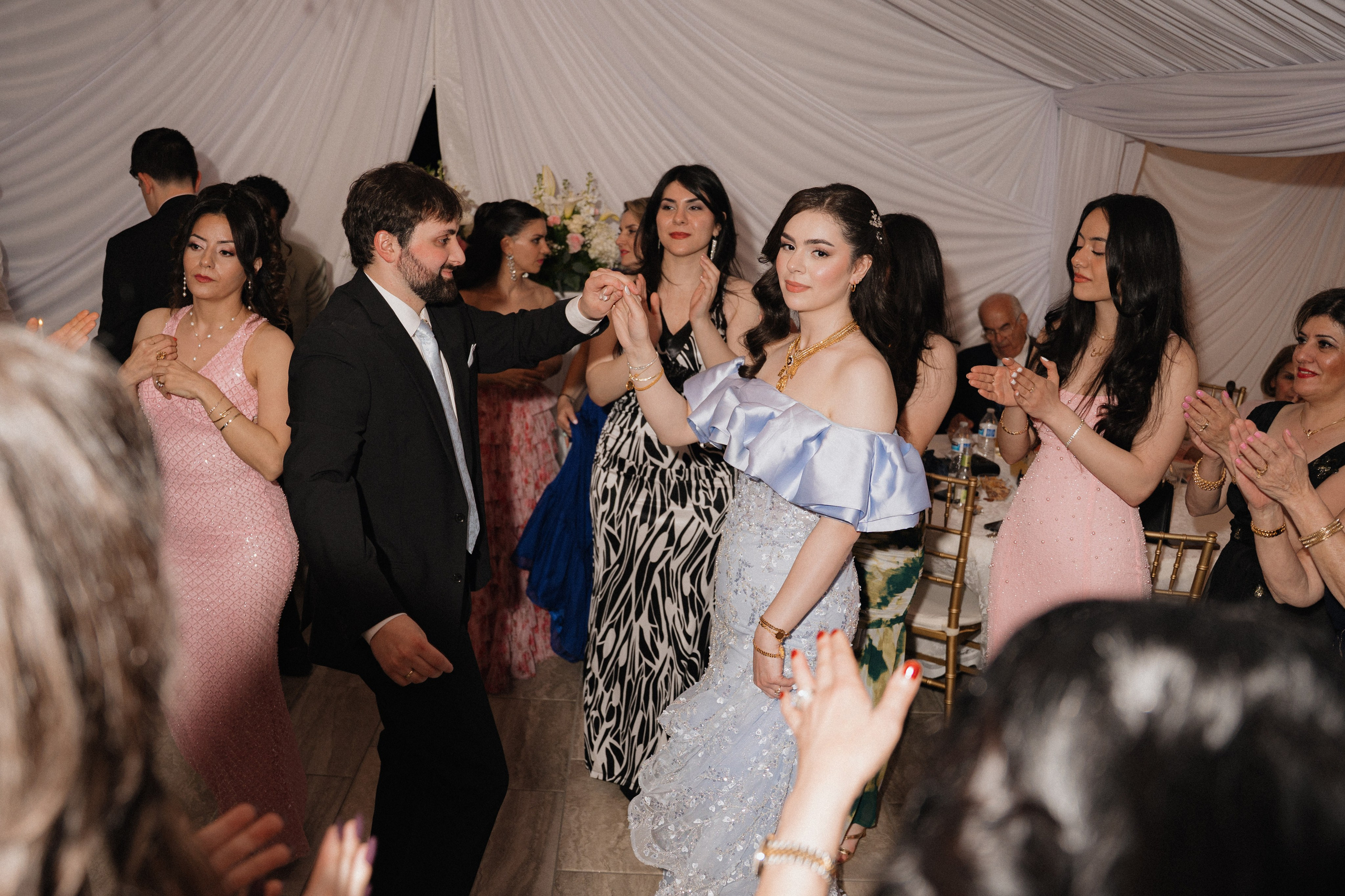 Rani and Noor’s engagement party. Photographer in Washington Sophia D