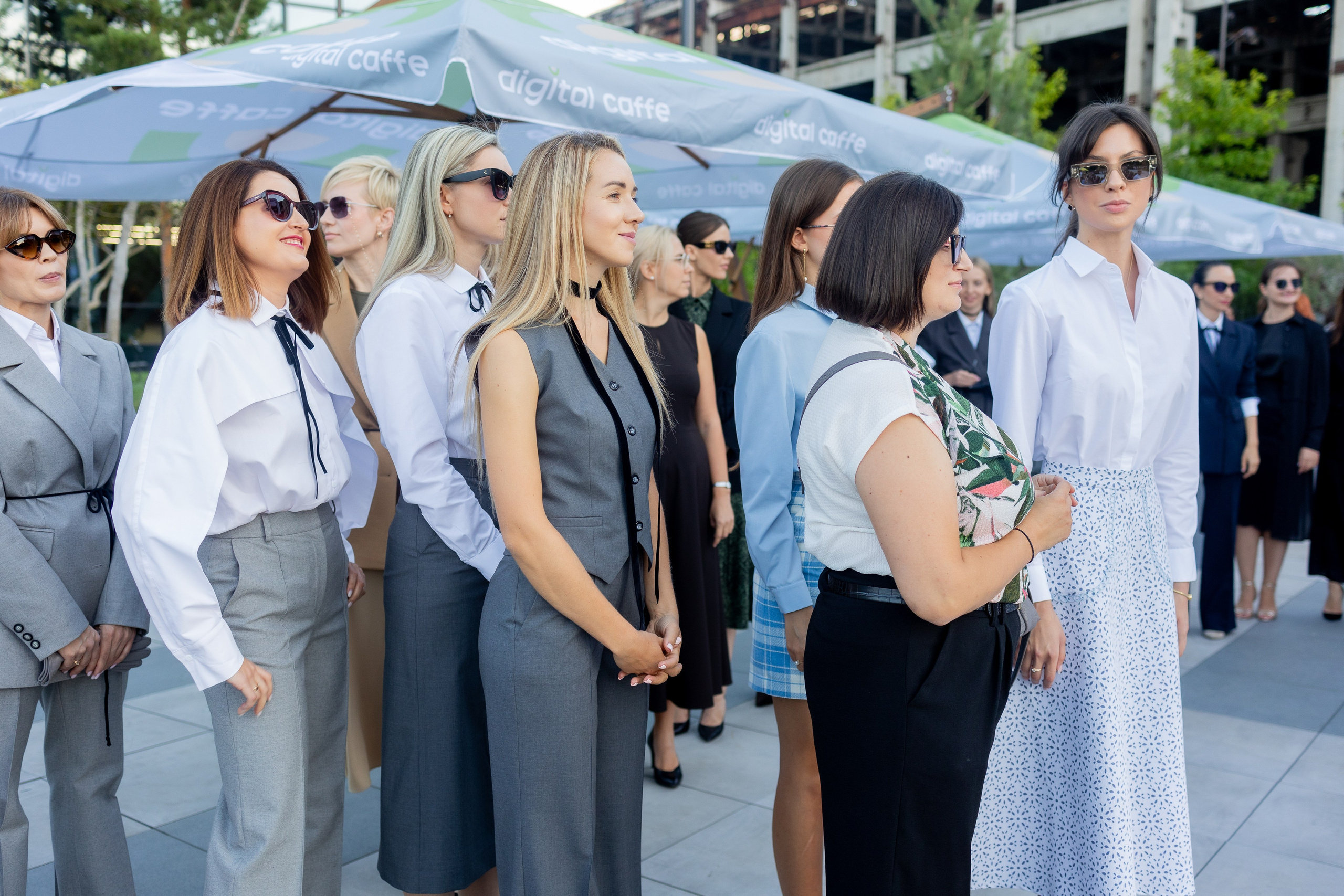 L.Storojuc backstage runway. MATVEEVA STUDIO