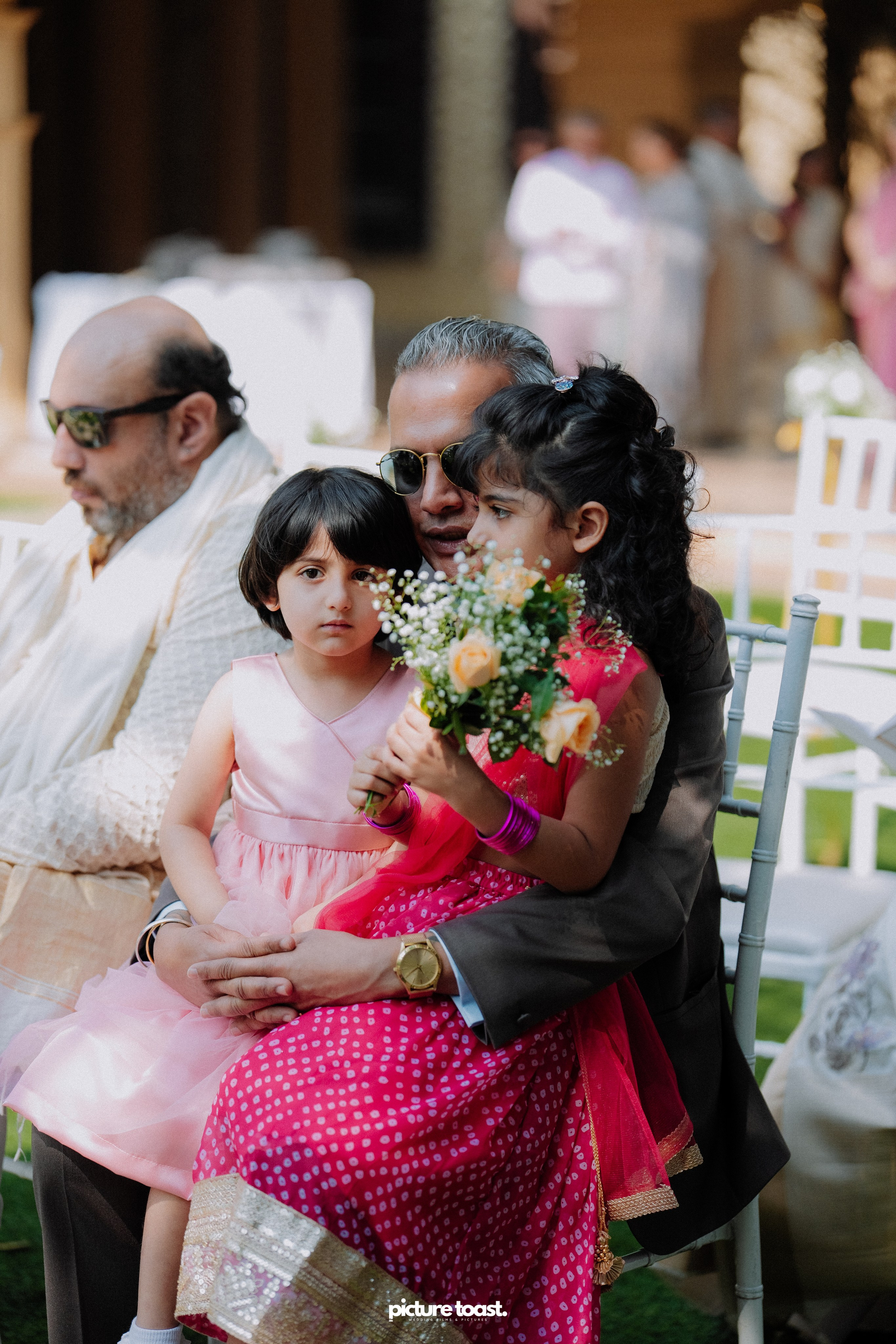 Blessing of Rajiv & Aashna. Fine art Wedding Photographers in India & Canada