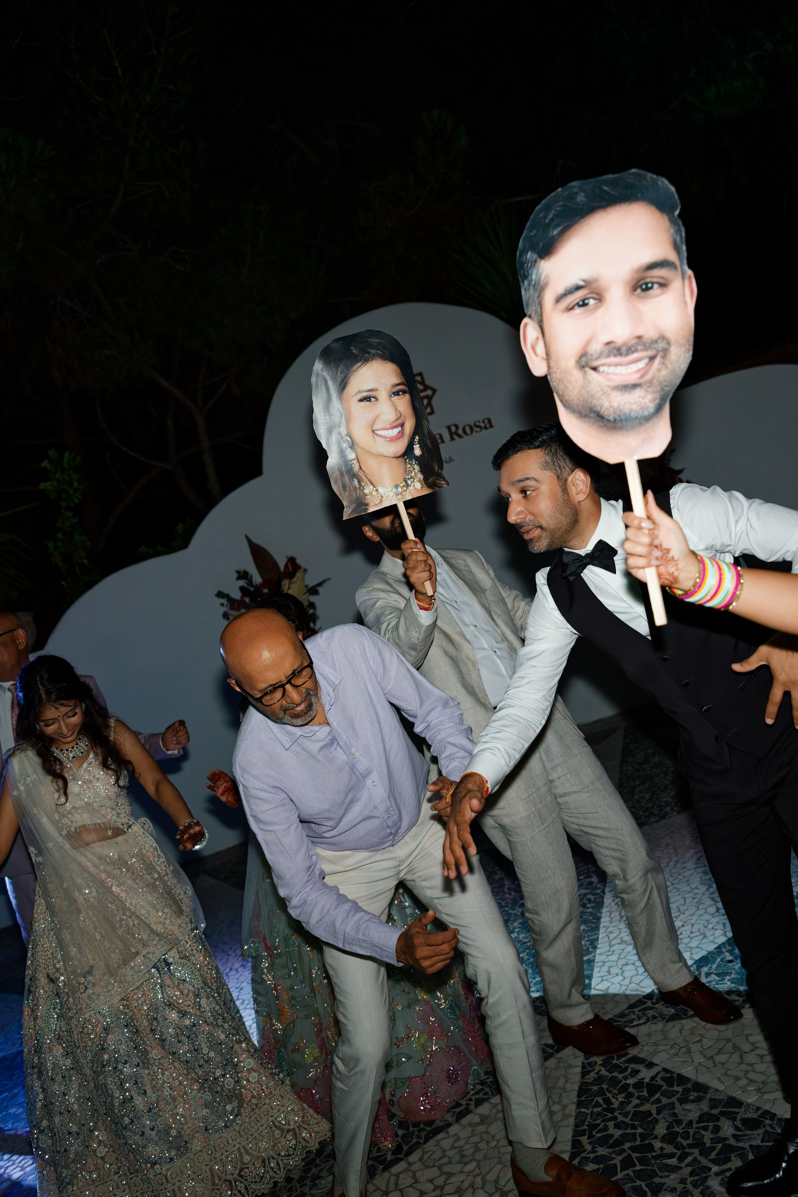Indian wedding at Gran Villa Rosa, Barcelona