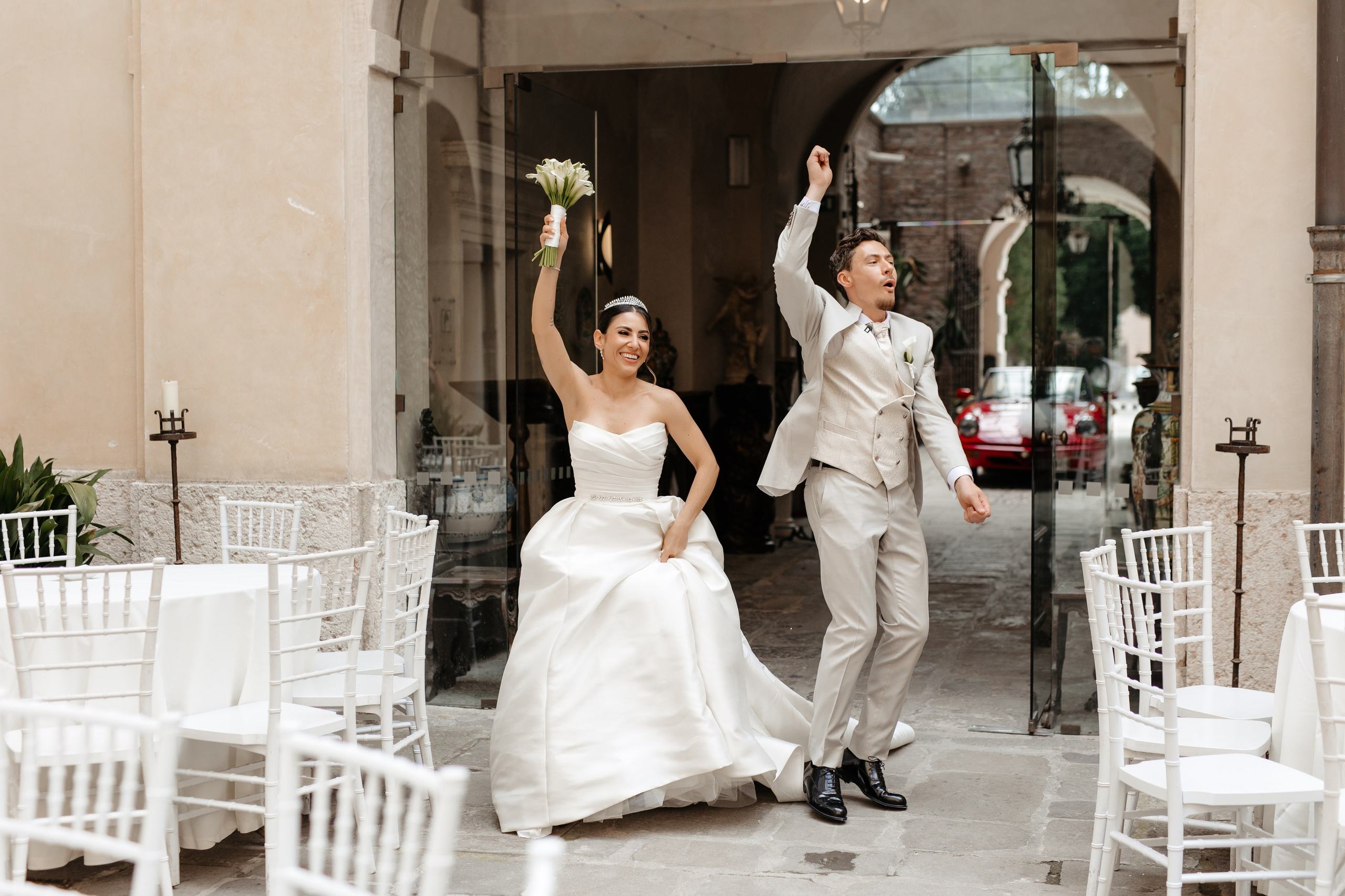 Enrico & Gislaine, Location: Castel Bevilacqua