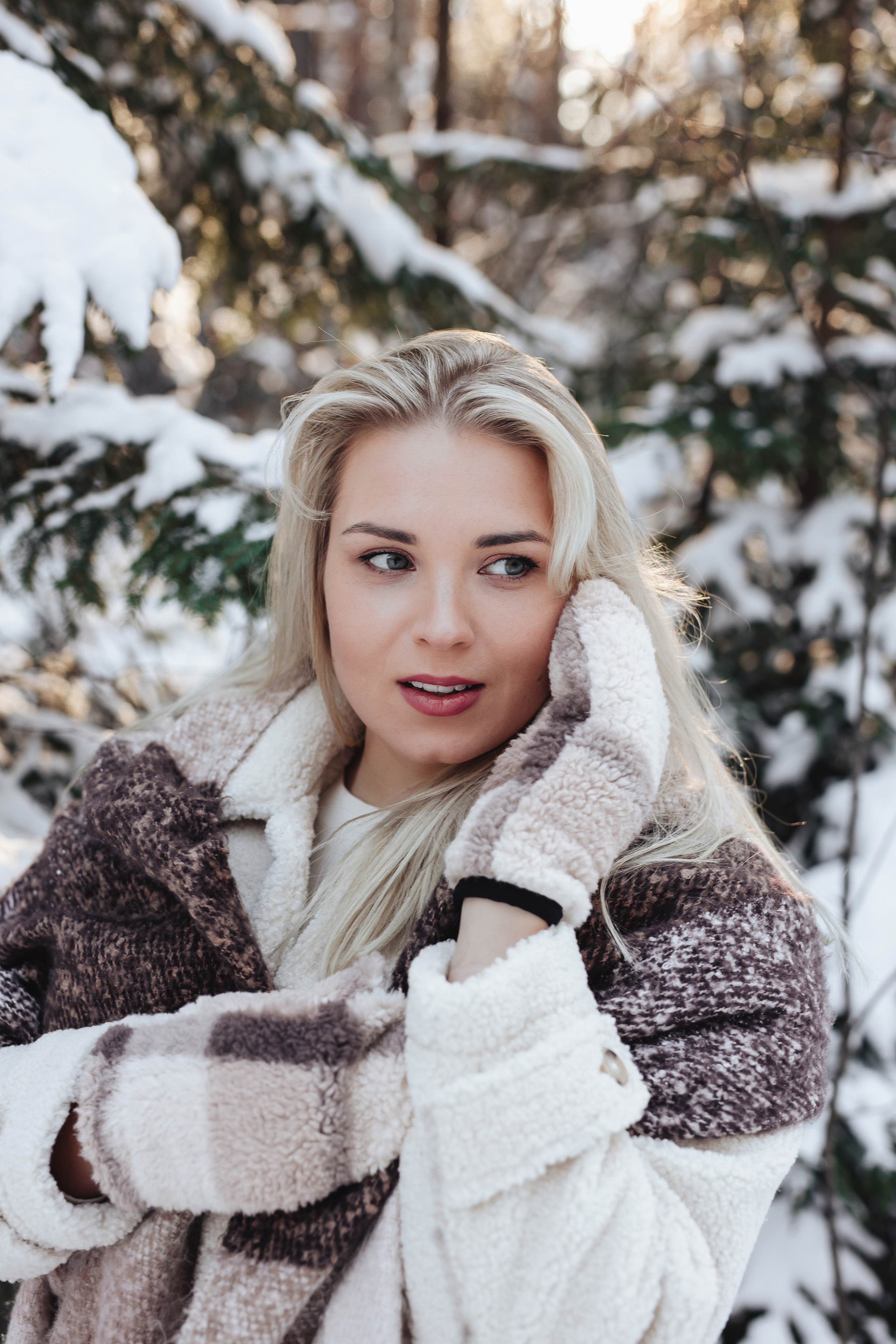 Юлия зимняя фотосессия. Фотограф Даугавпилс/Рига Виктория Нитиша