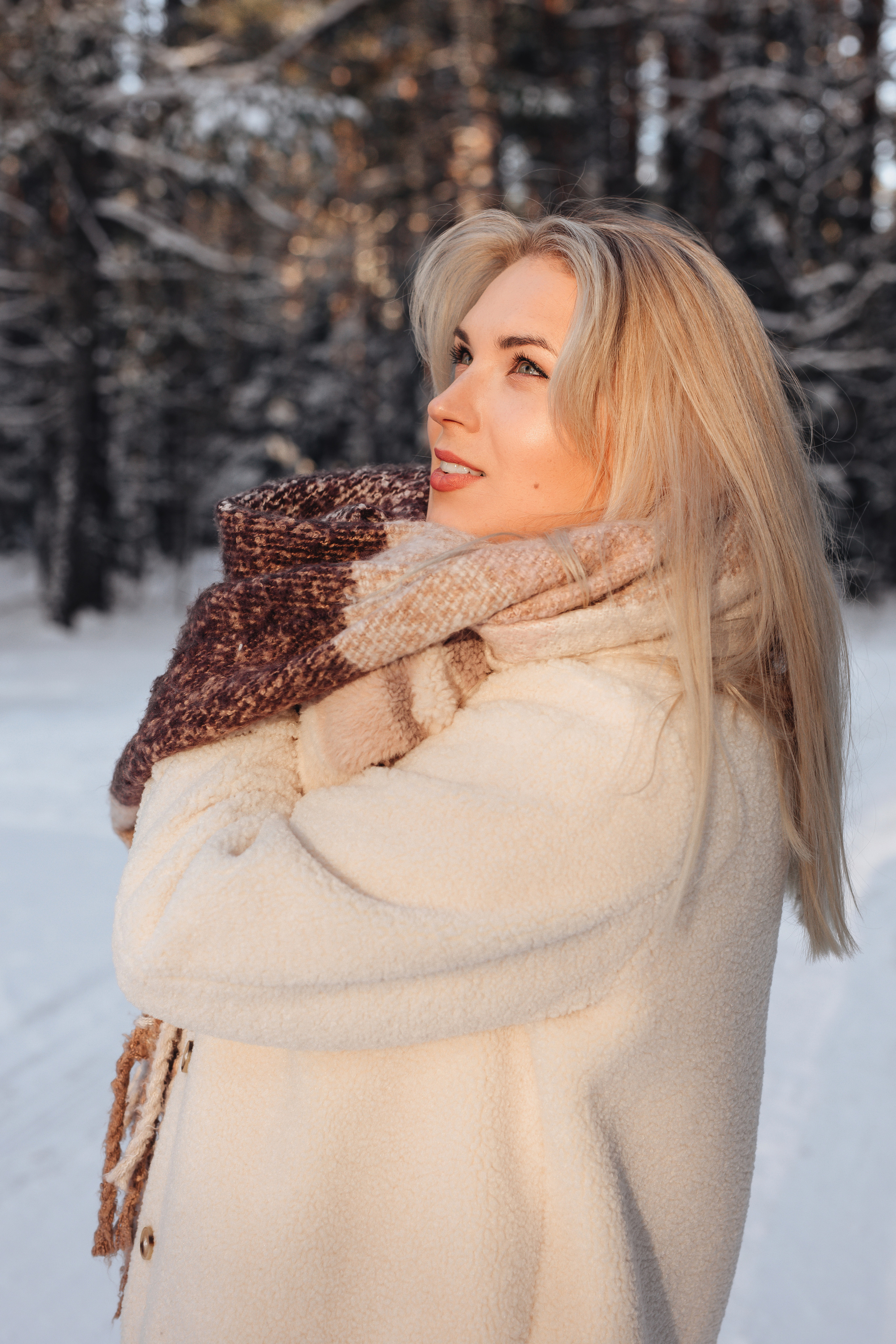 Юлия зимняя фотосессия. Фотограф Даугавпилс/Рига Виктория Нитиша