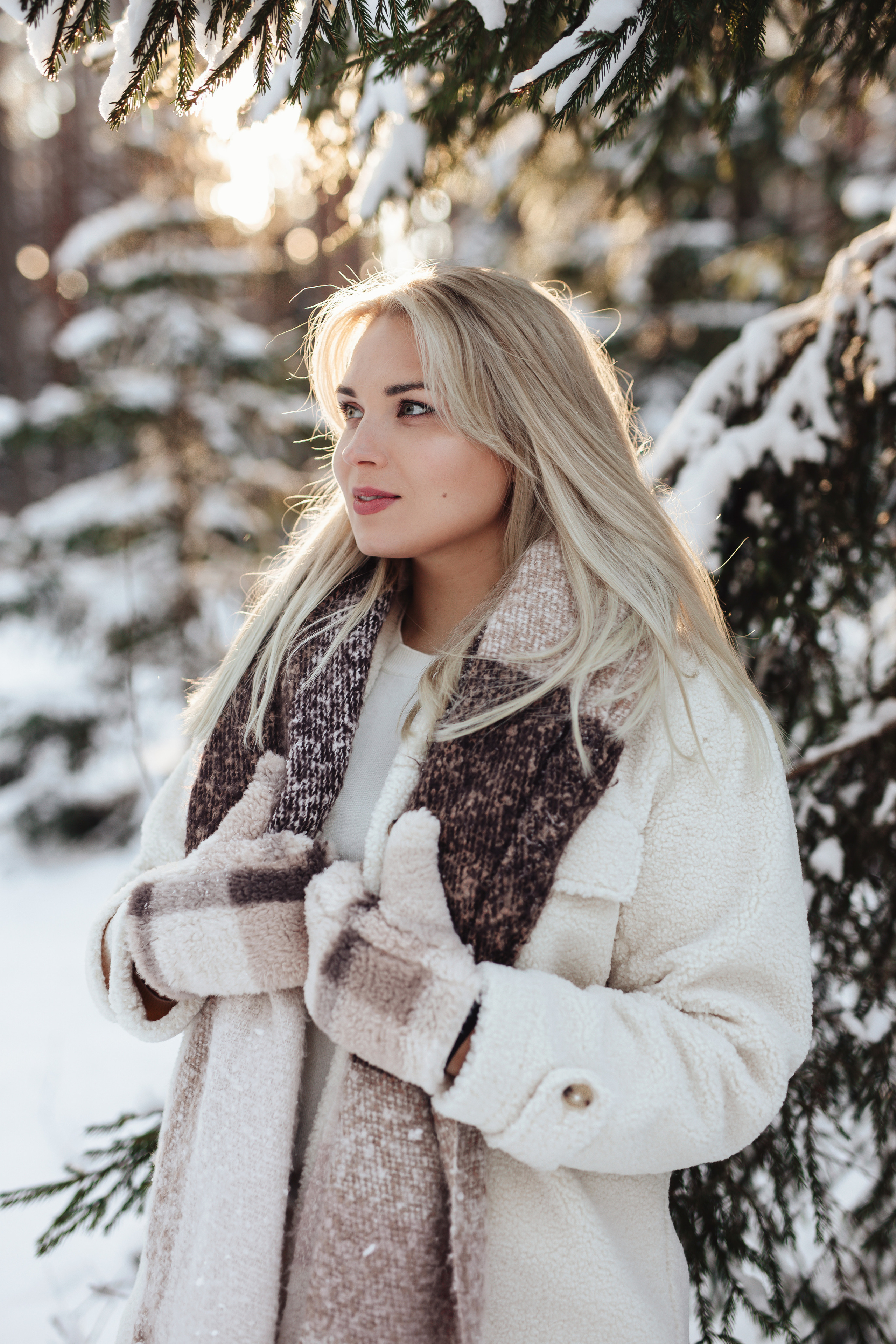 Юлия зимняя фотосессия. Фотограф Даугавпилс/Рига Виктория Нитиша