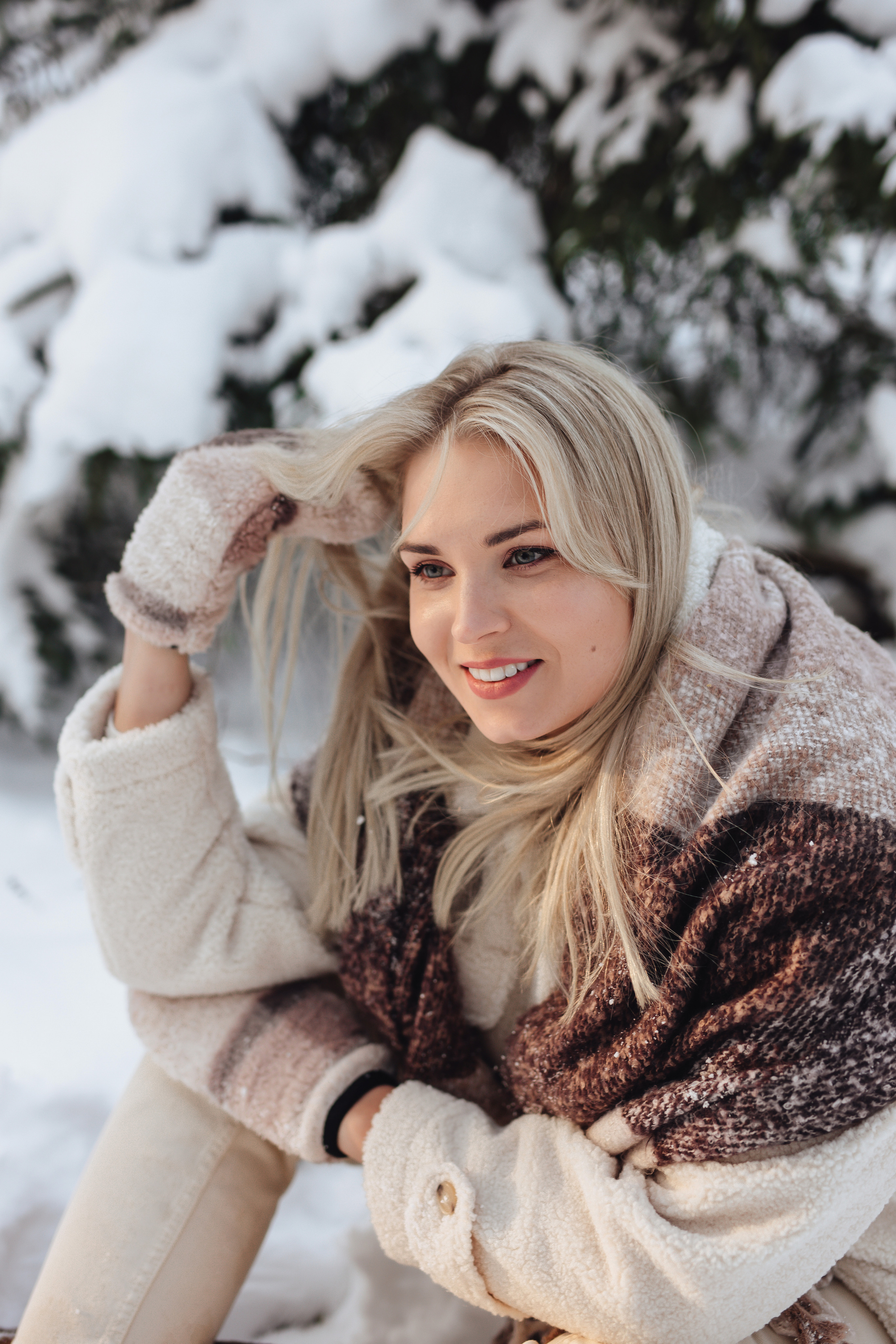 Юлия зимняя фотосессия. Фотограф Даугавпилс/Рига Виктория Нитиша