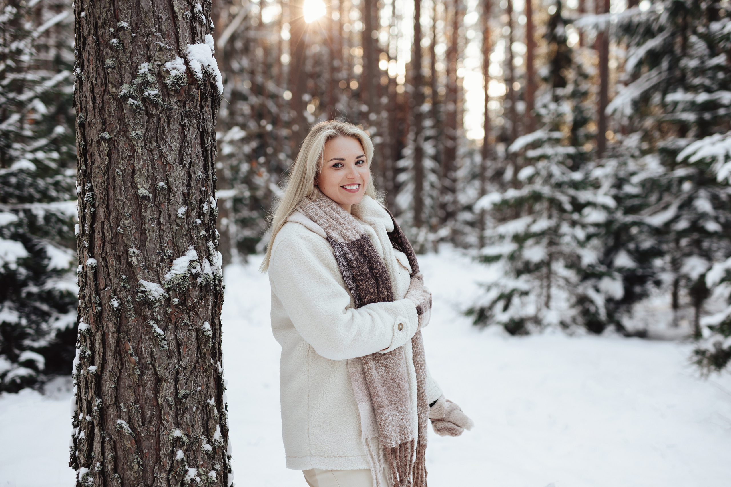 Юлия зимняя фотосессия. Фотограф Даугавпилс/Рига Виктория Нитиша